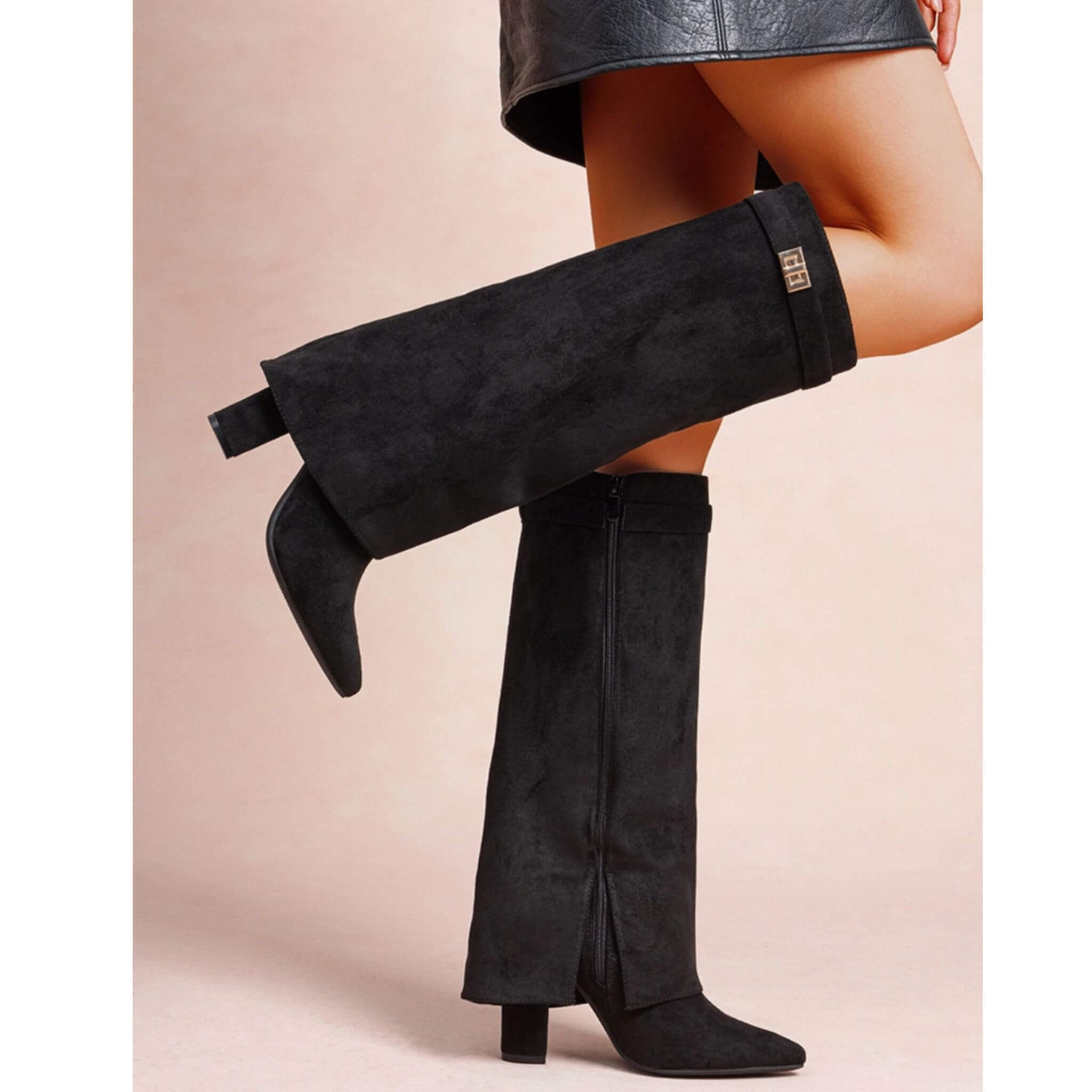 Charlotte Boots Black - By Olivia