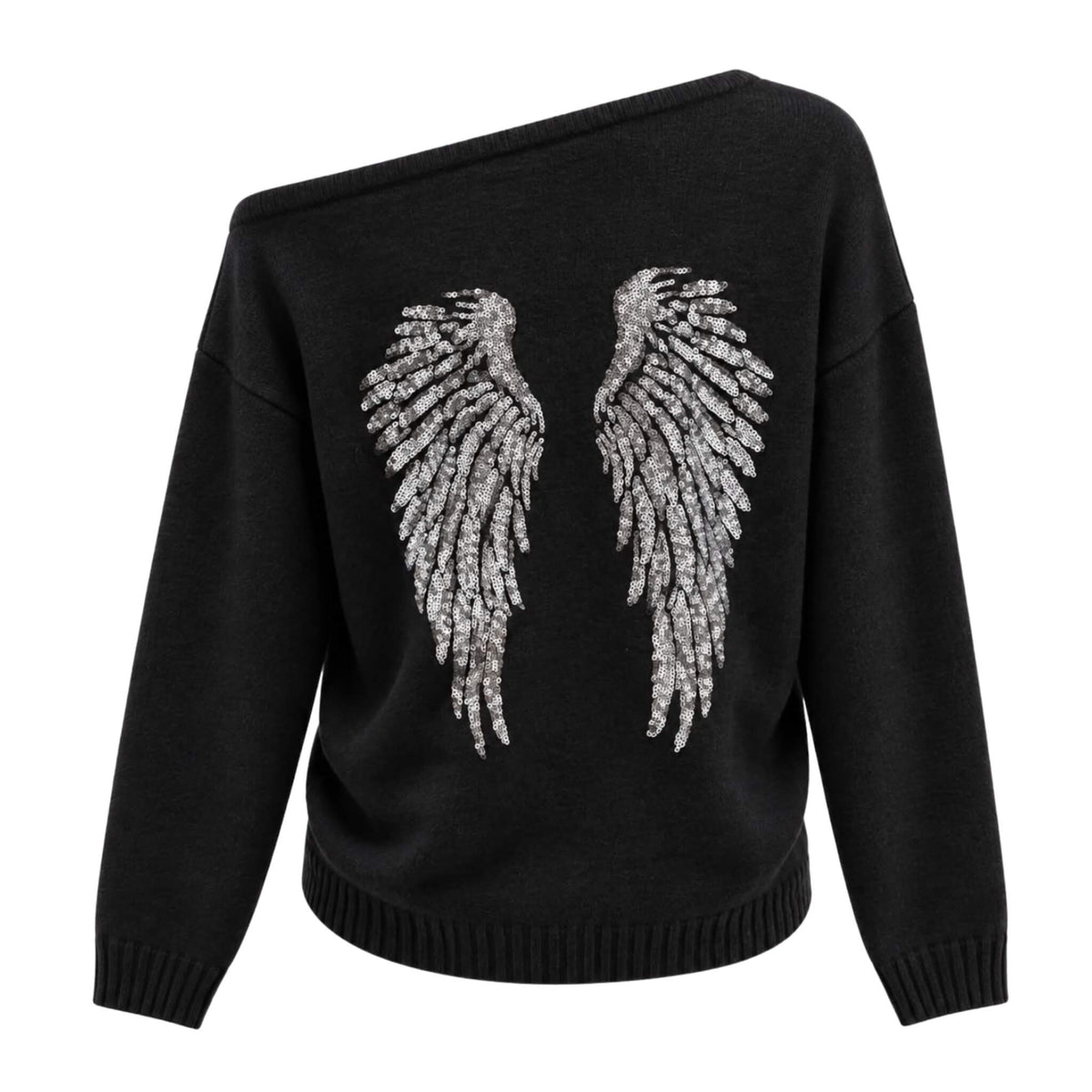 Angel wing sweater