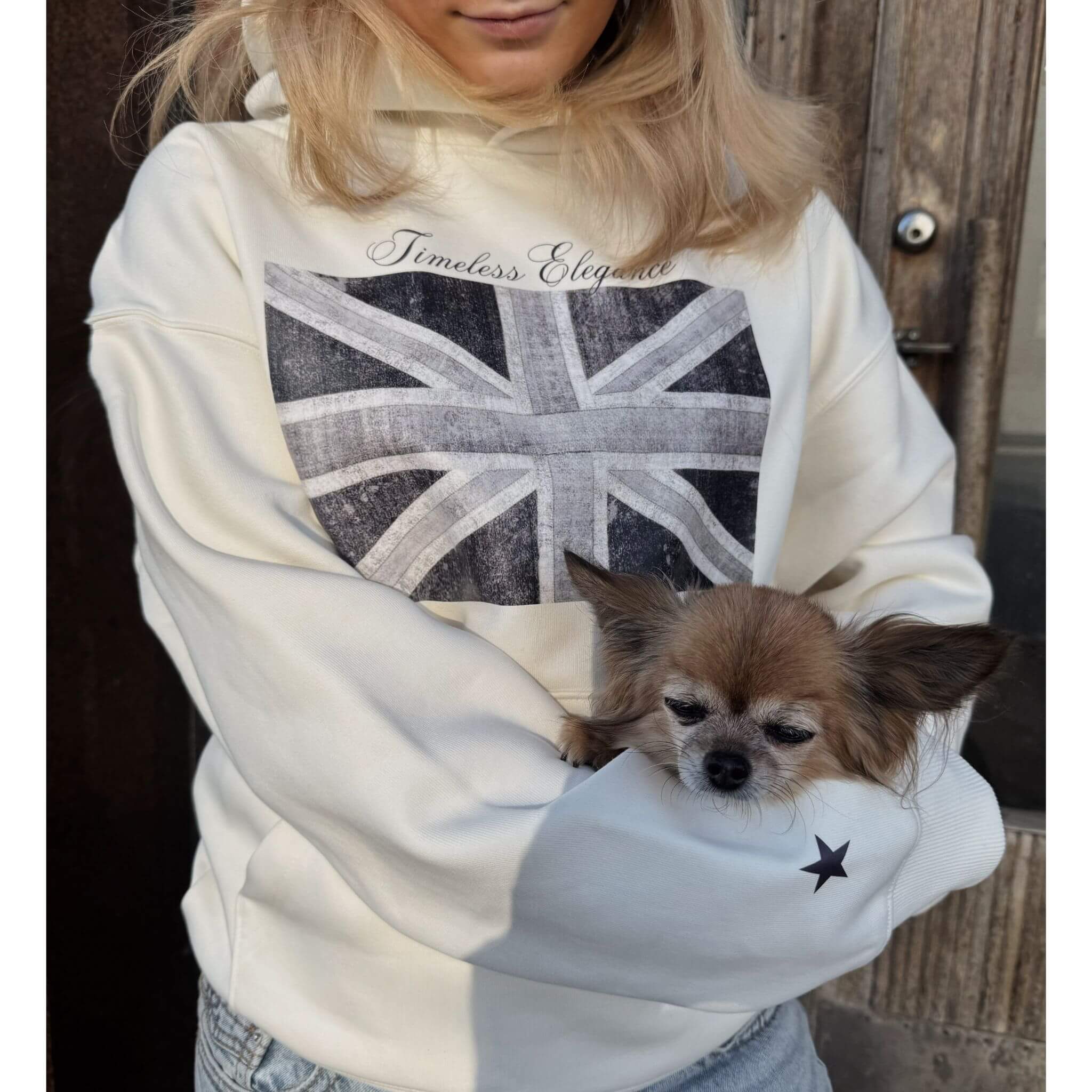 Timeless Elegance Oversized Hoodie By Olivia