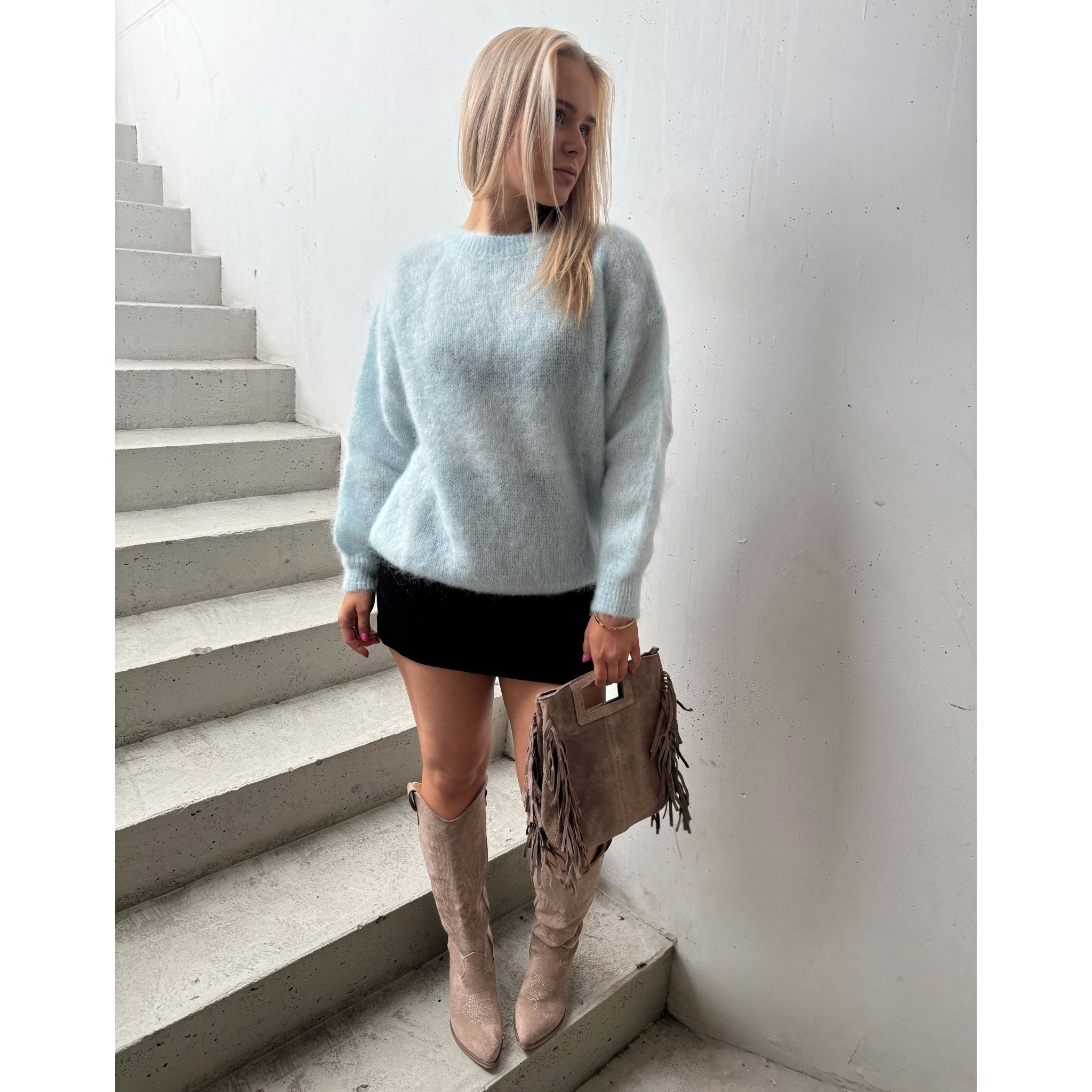 Mohair sweater By Olivia Aqua