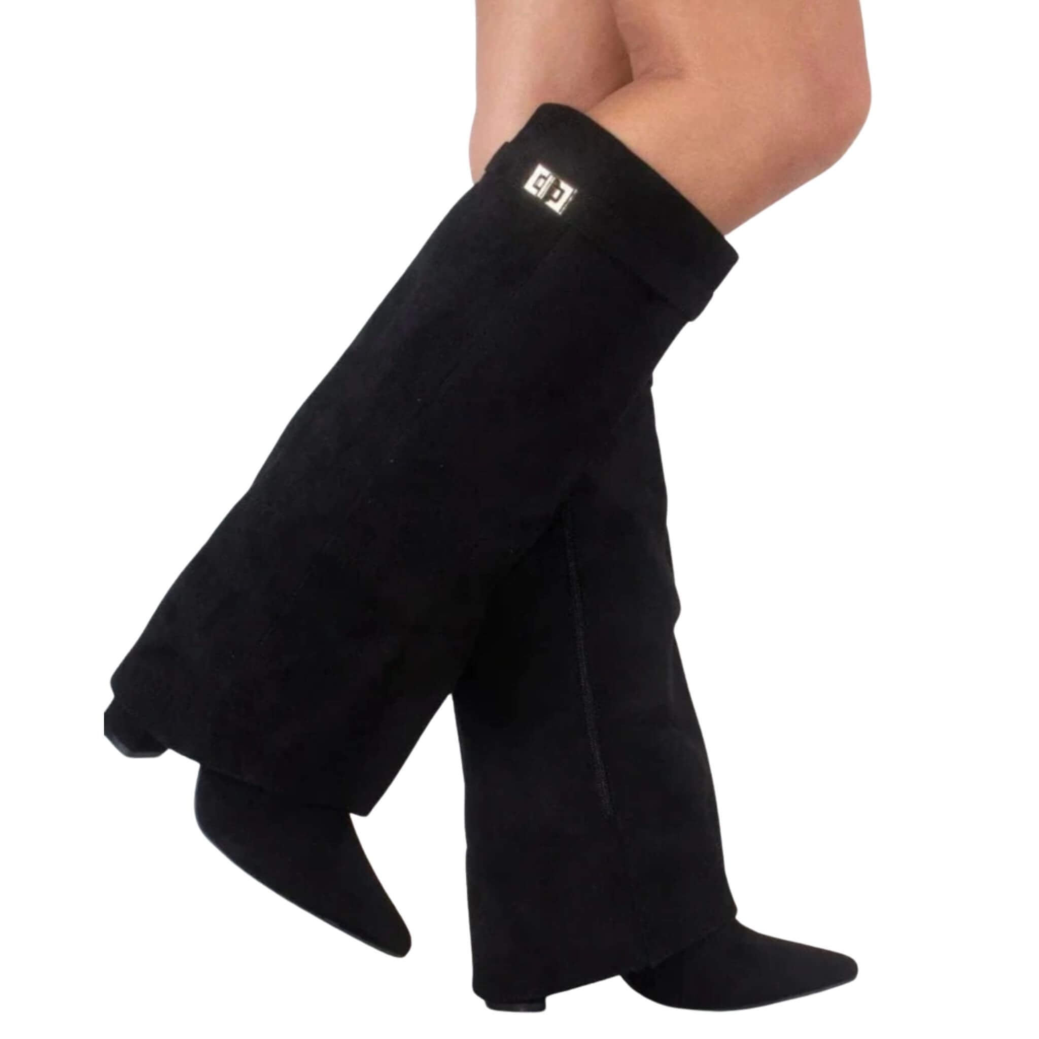 Charlotte boots Boots By Olivia - Black