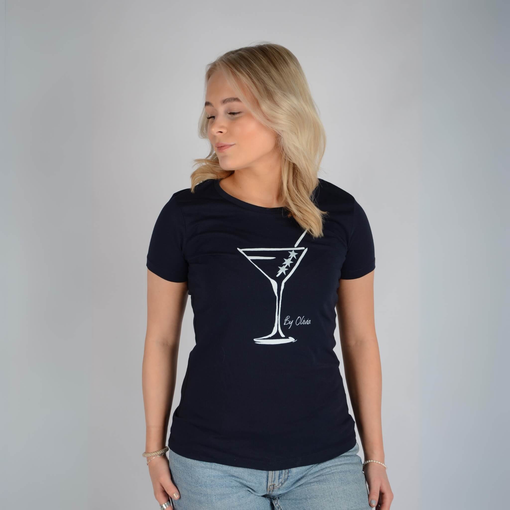 STARTINI T-shirt By Olivia - Navy