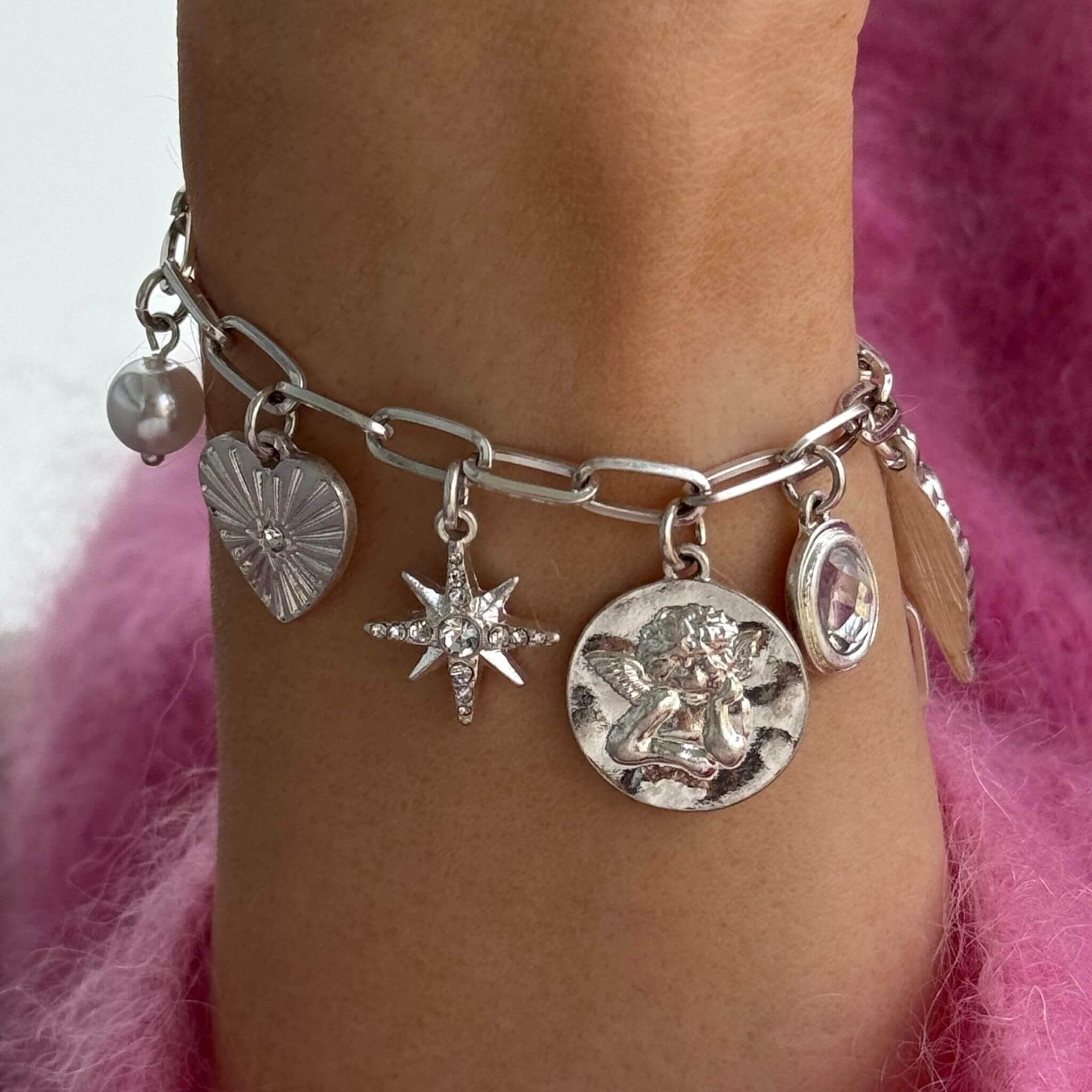 Angel Charm bracelet By Olivia