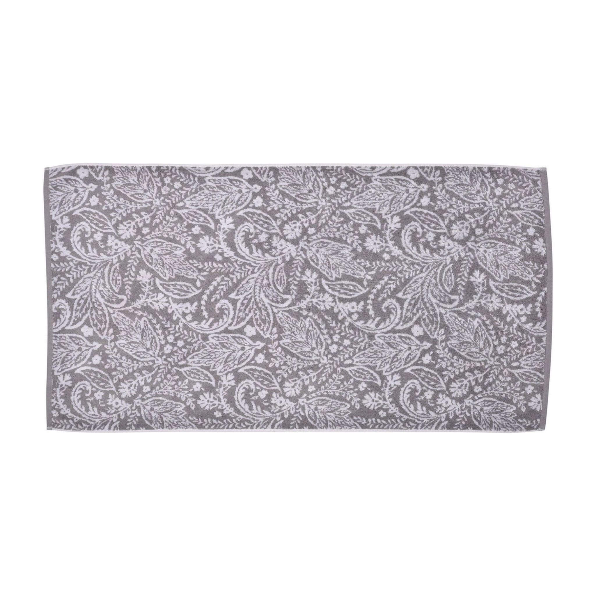 Linda bath towel By Olivia - Grey
