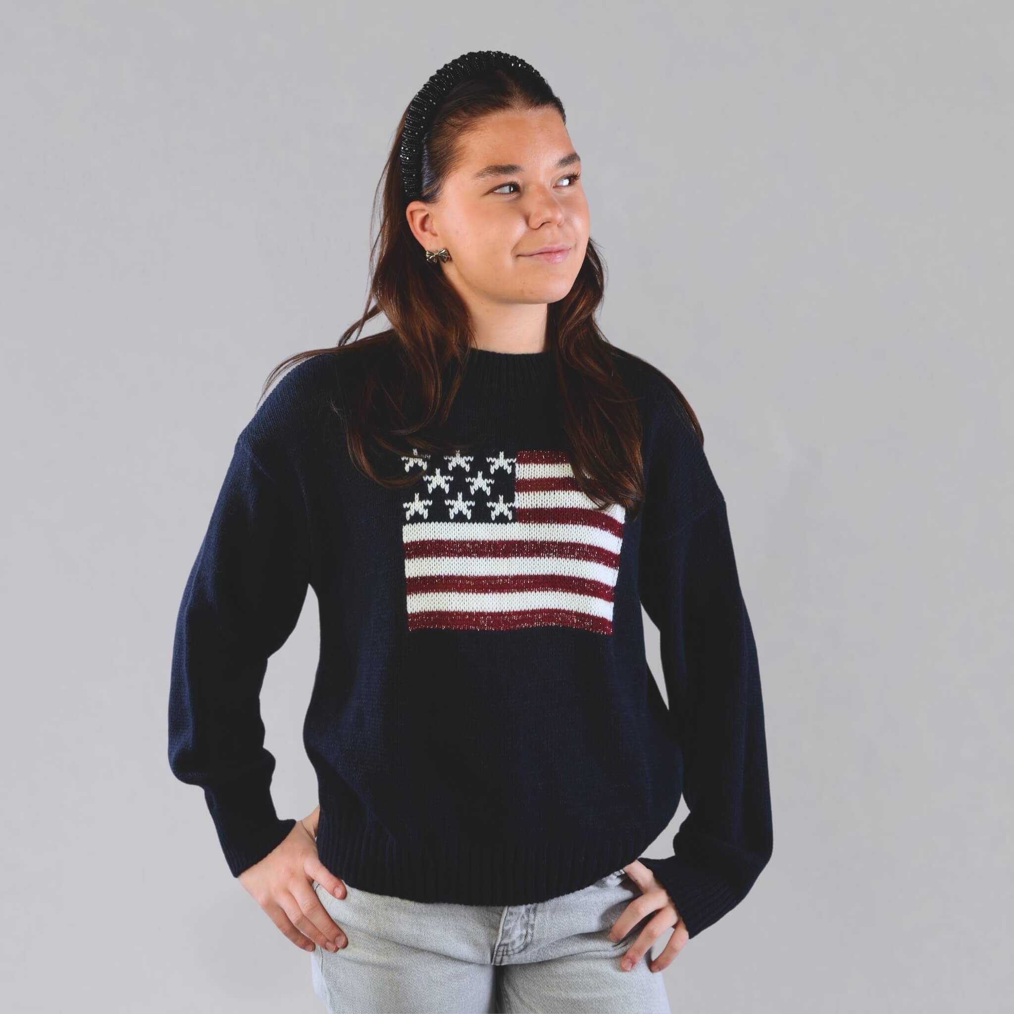 USA Sweater By Olivia