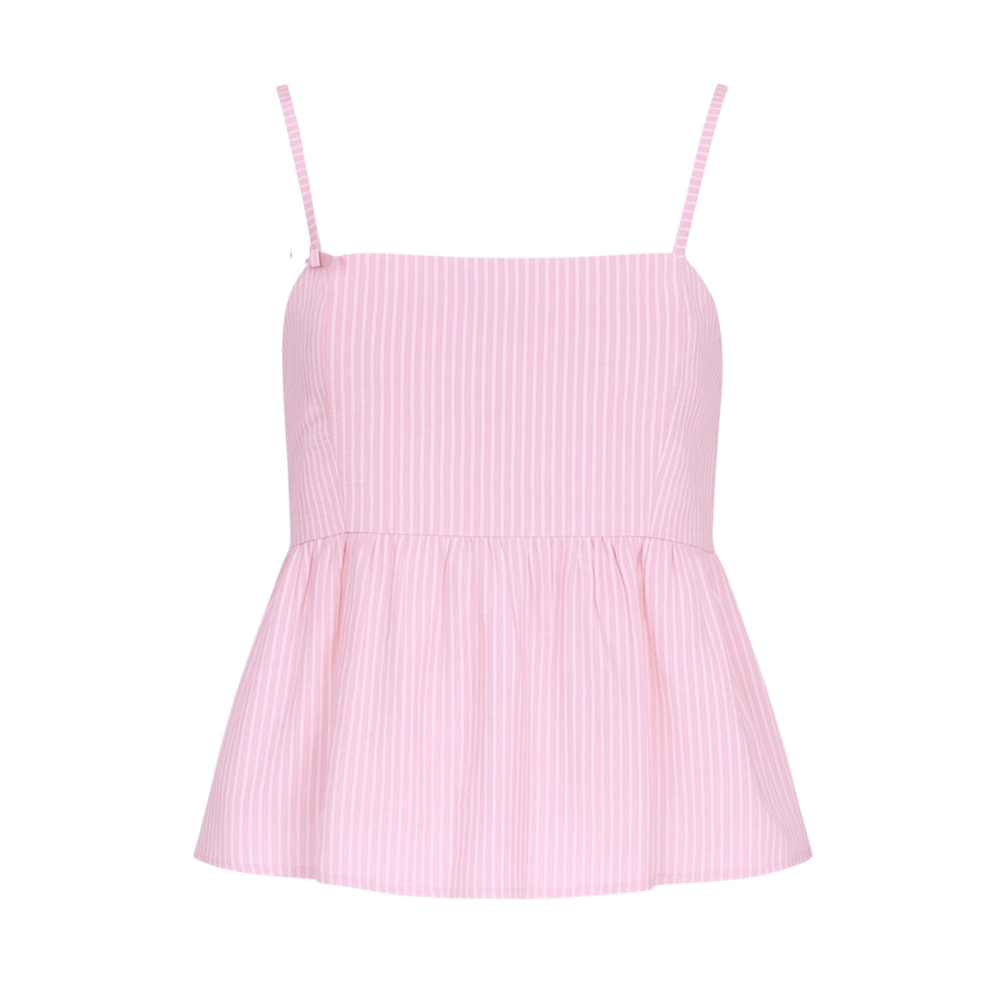 Sabrina Linen top - Pink
