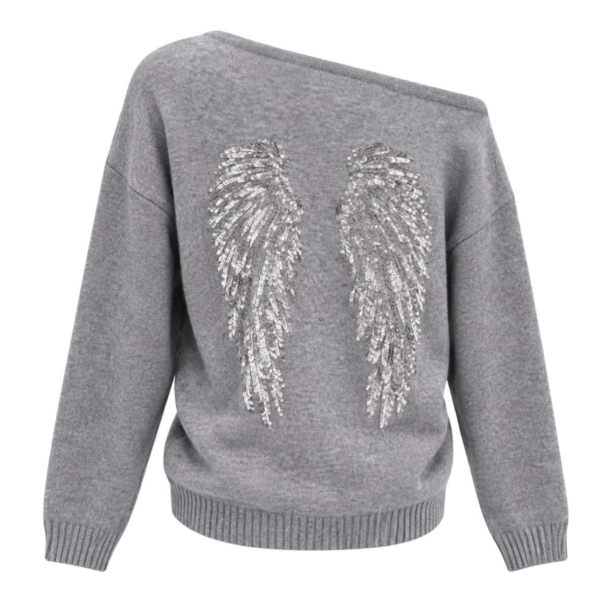 Angel wing sweater