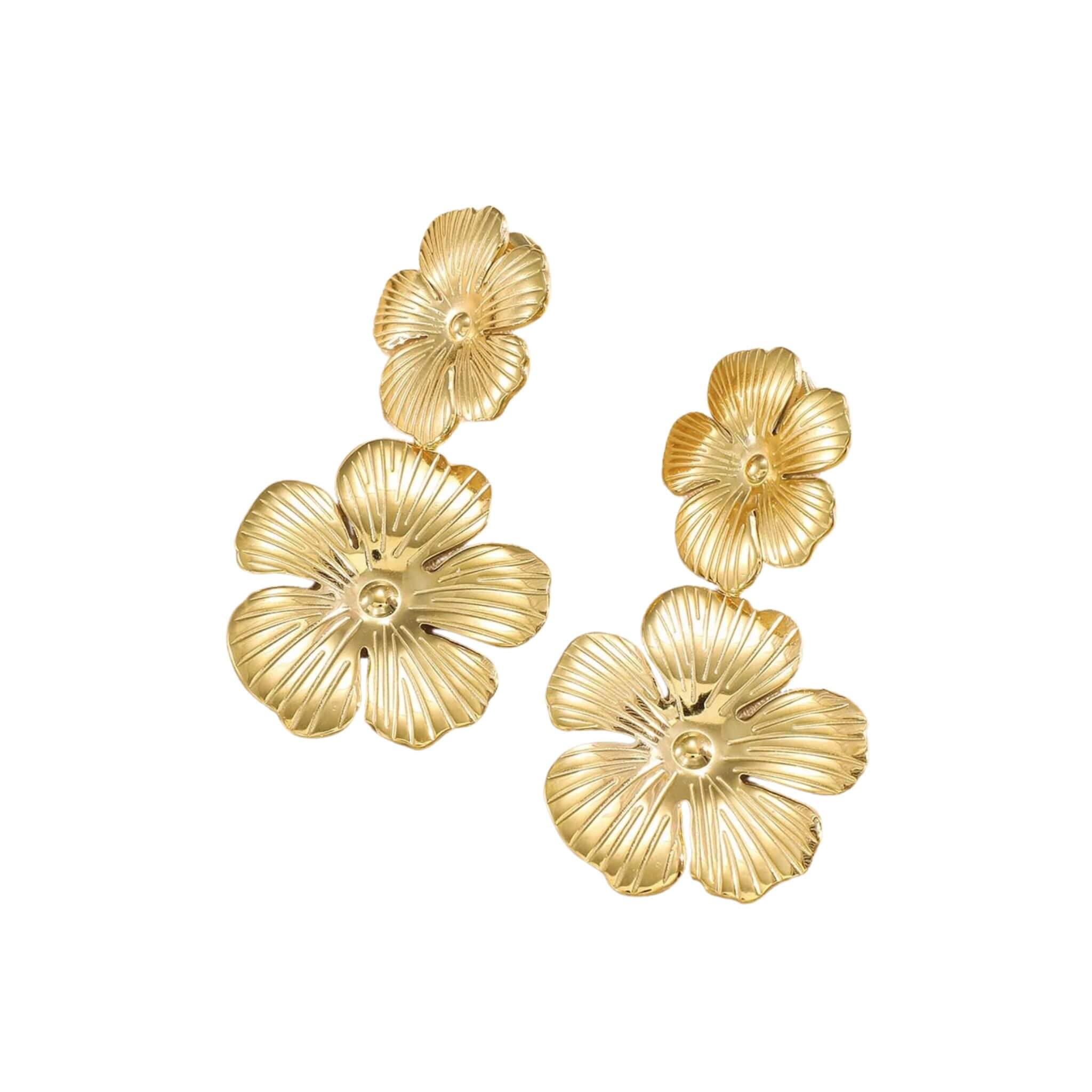 Selena Earrings By Olivia - Gold