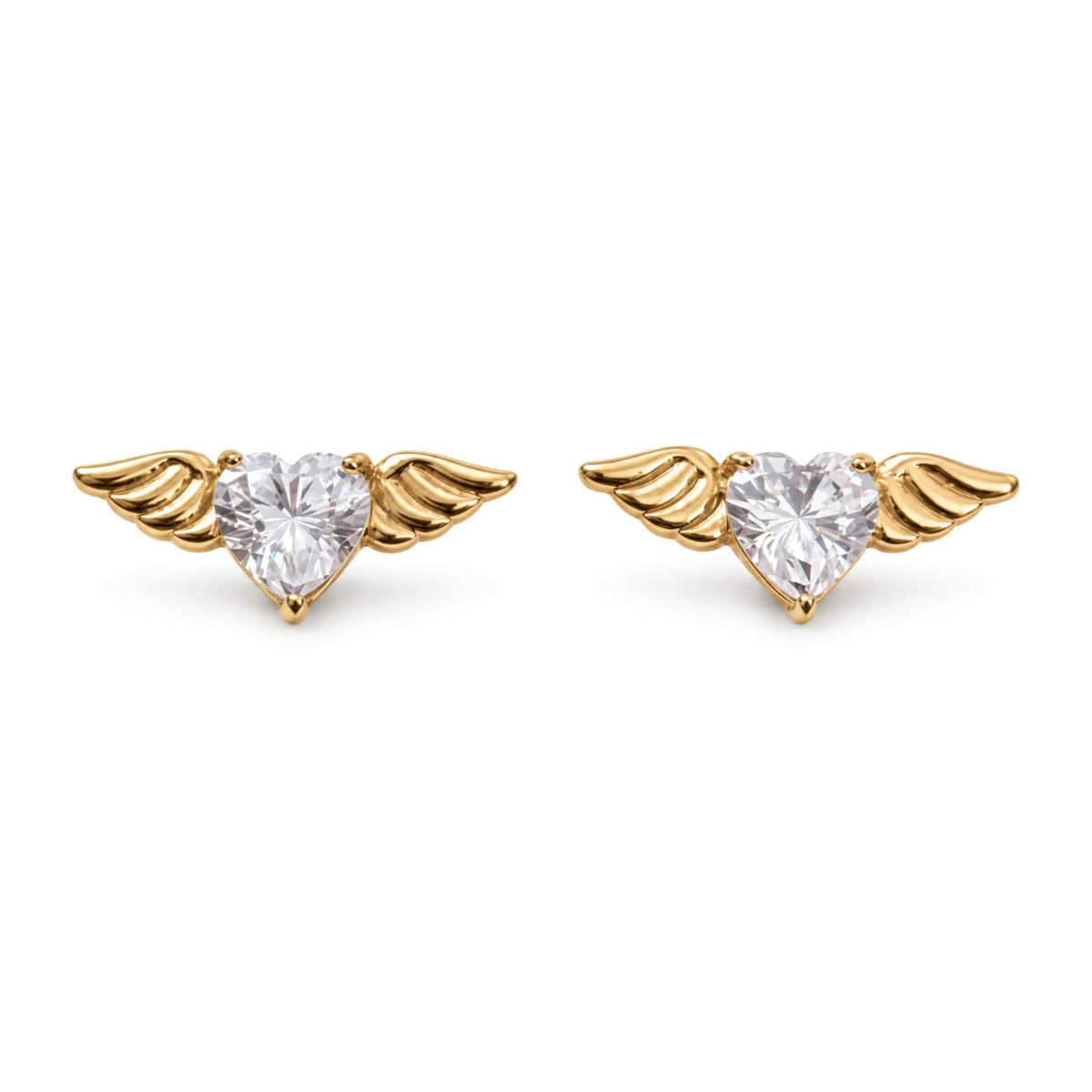 Angel heart earrings By Olivia
