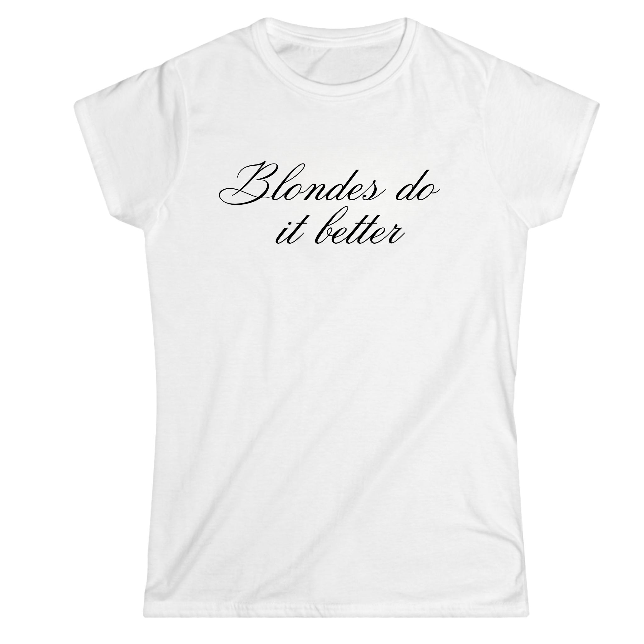Blondes T-shirt By Olivia