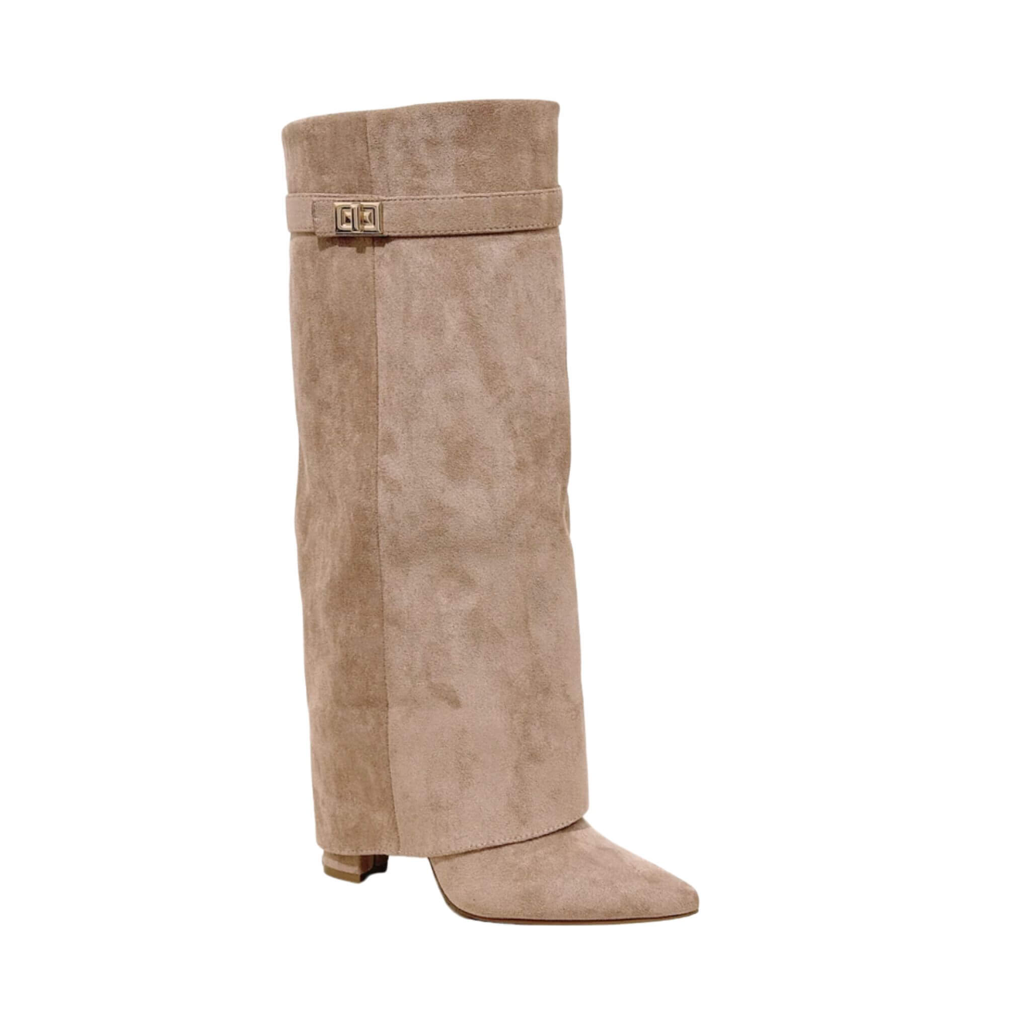 Charlotte boots Boots By Olivia - Beige