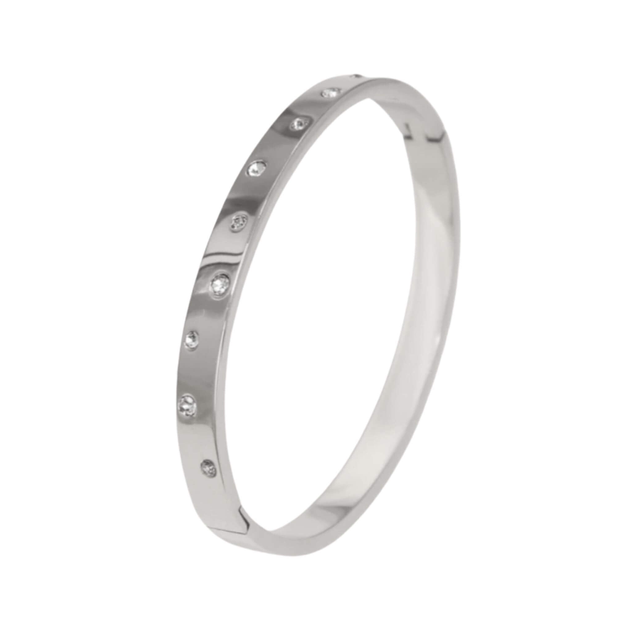 Eva Bangle By Olivia - Gold