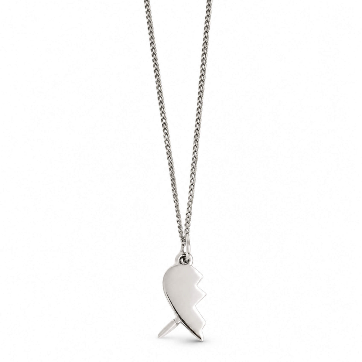 Half Heart Necklace By Olivia