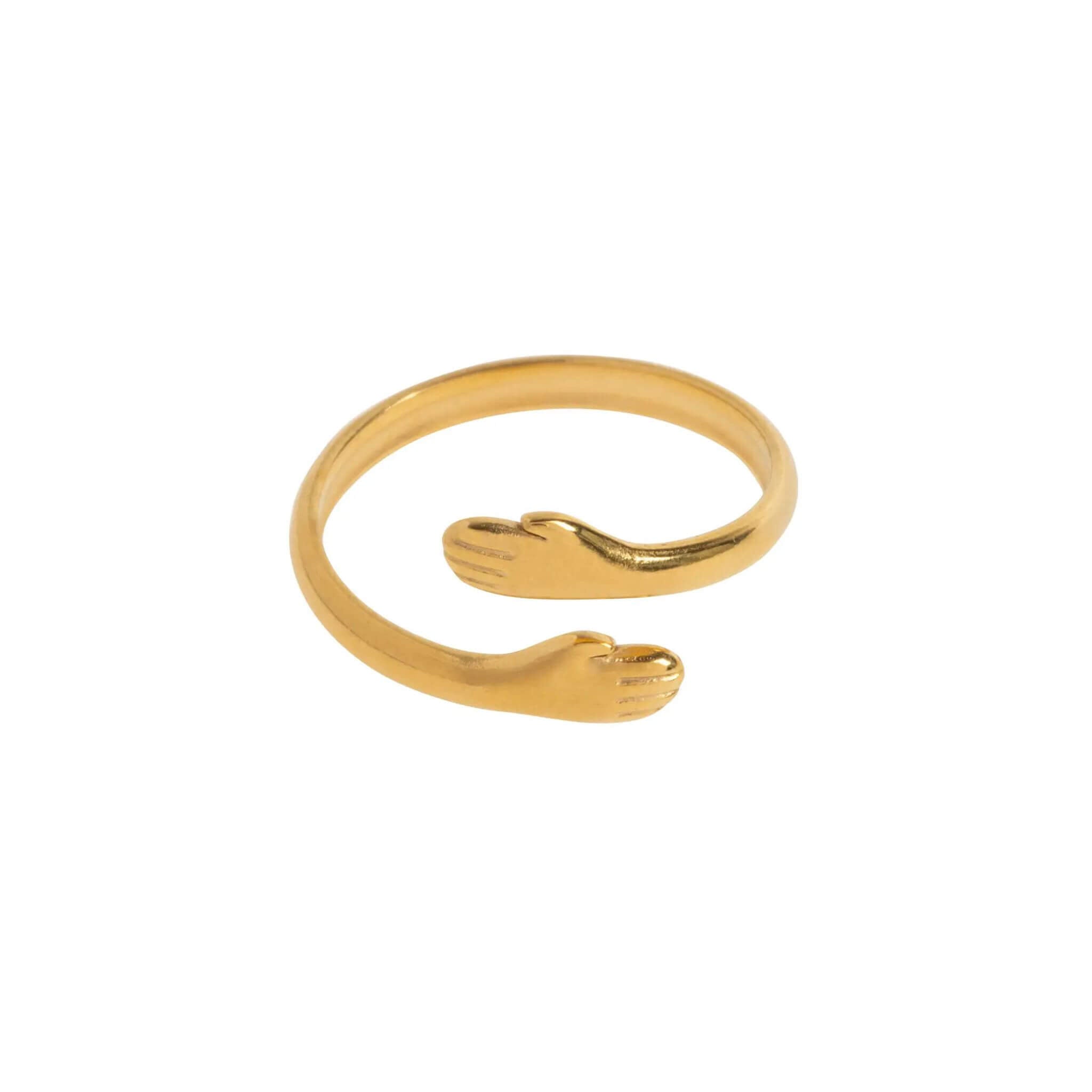 Hug Ring By Olivia - Gold