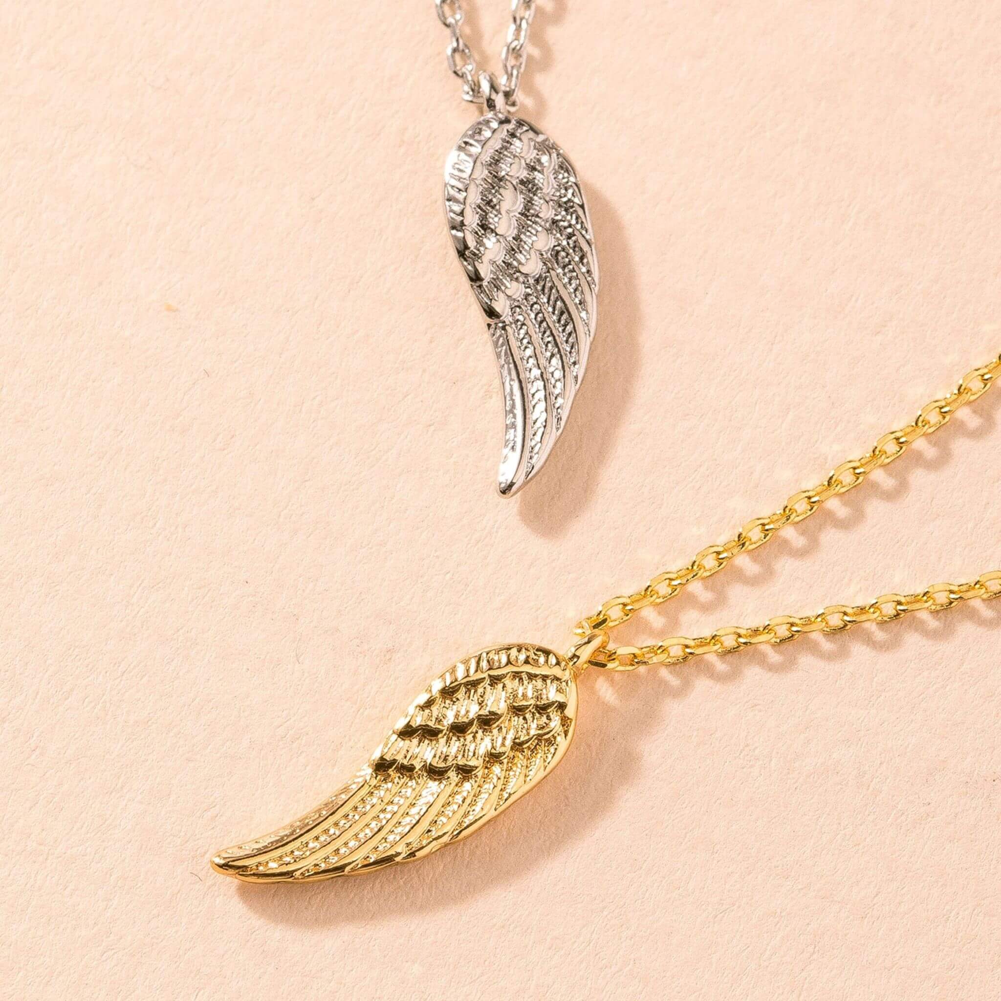 Angel Wing Necklace By Olivia