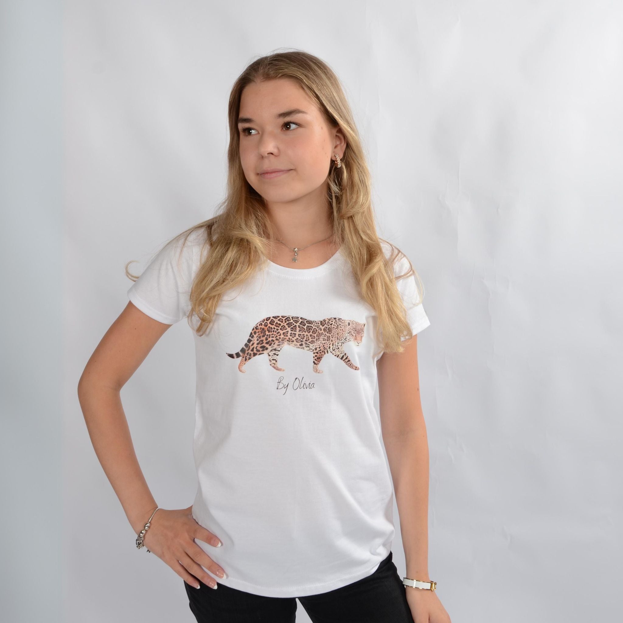 Leopard T-shirt By Olivia White