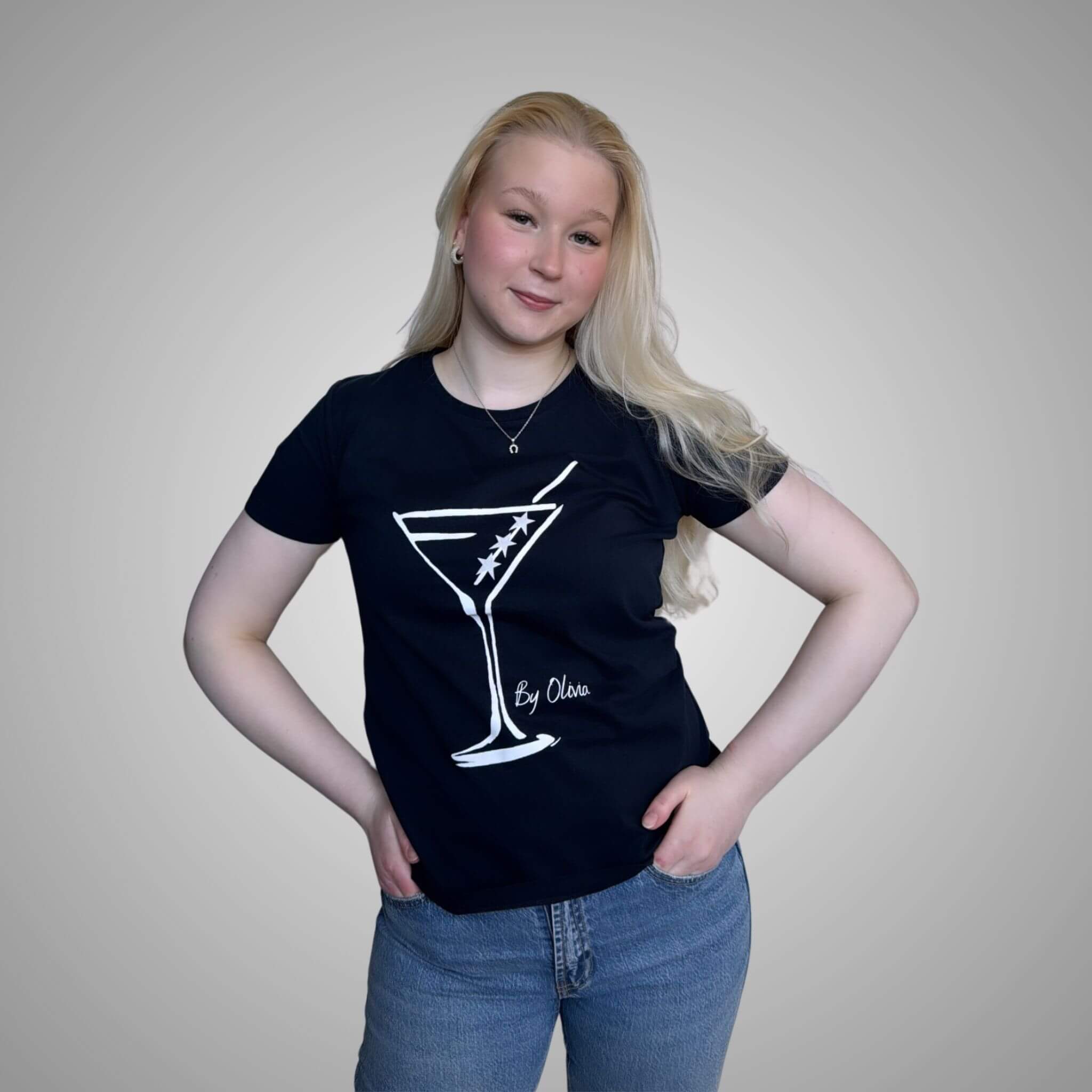 STARTINI T-shirt By Olivia - Navy