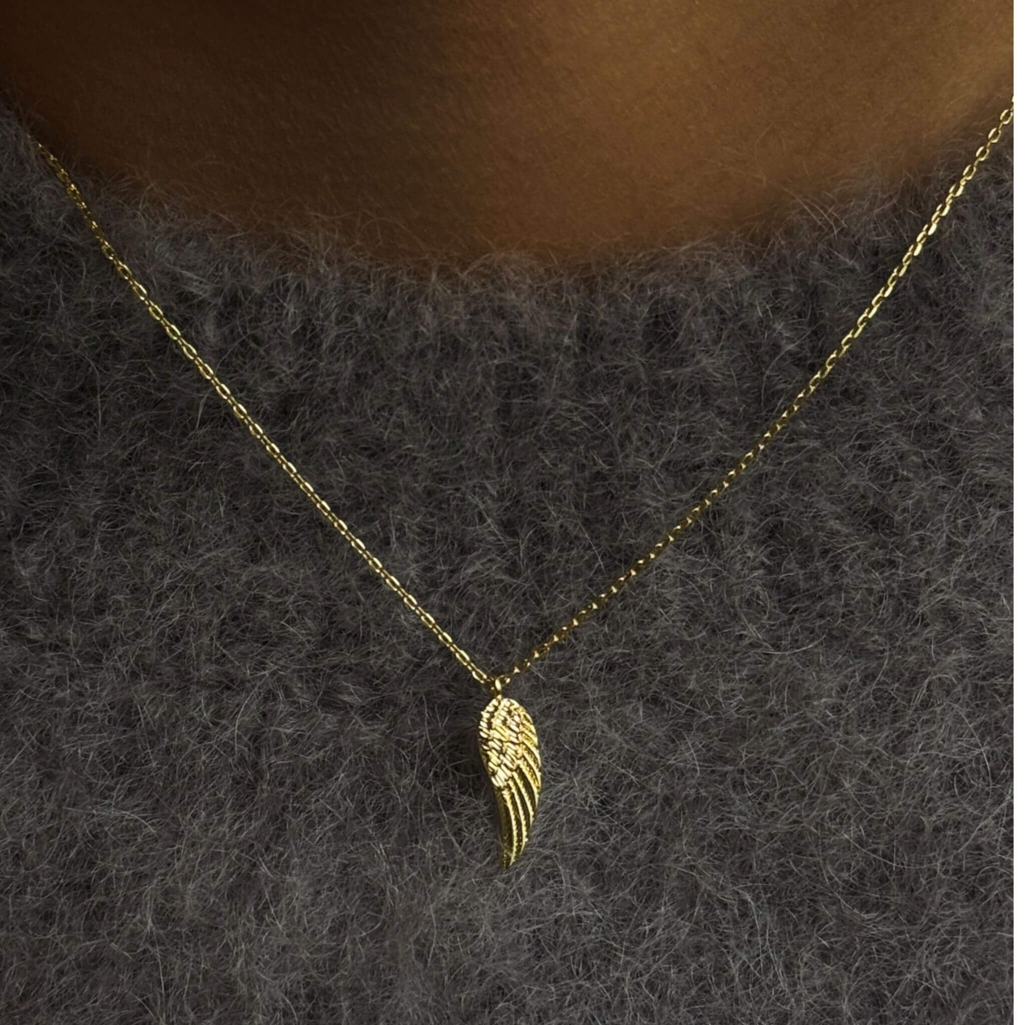 Angel Wing Necklace By Olivia