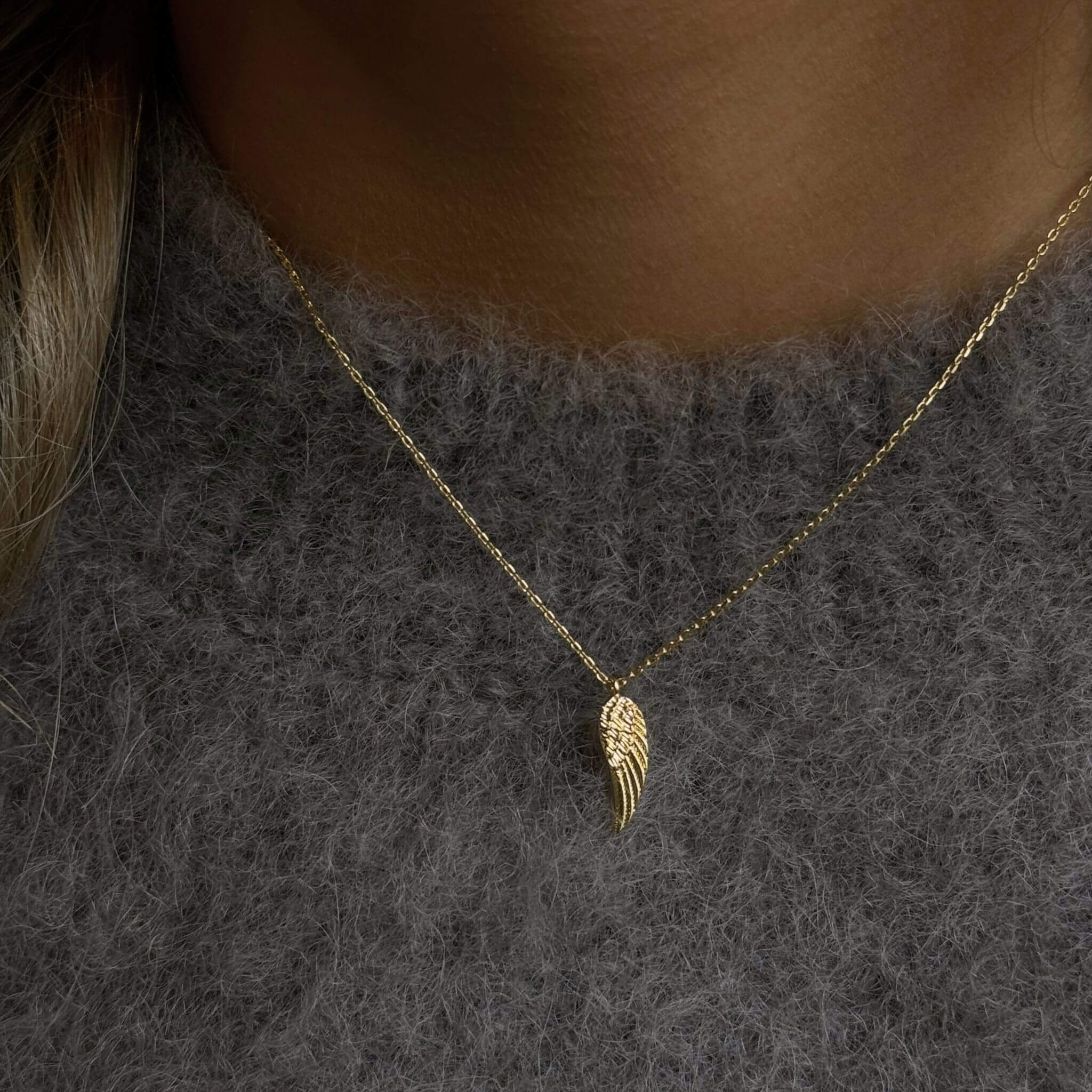 Angel Wing Necklace By Olivia