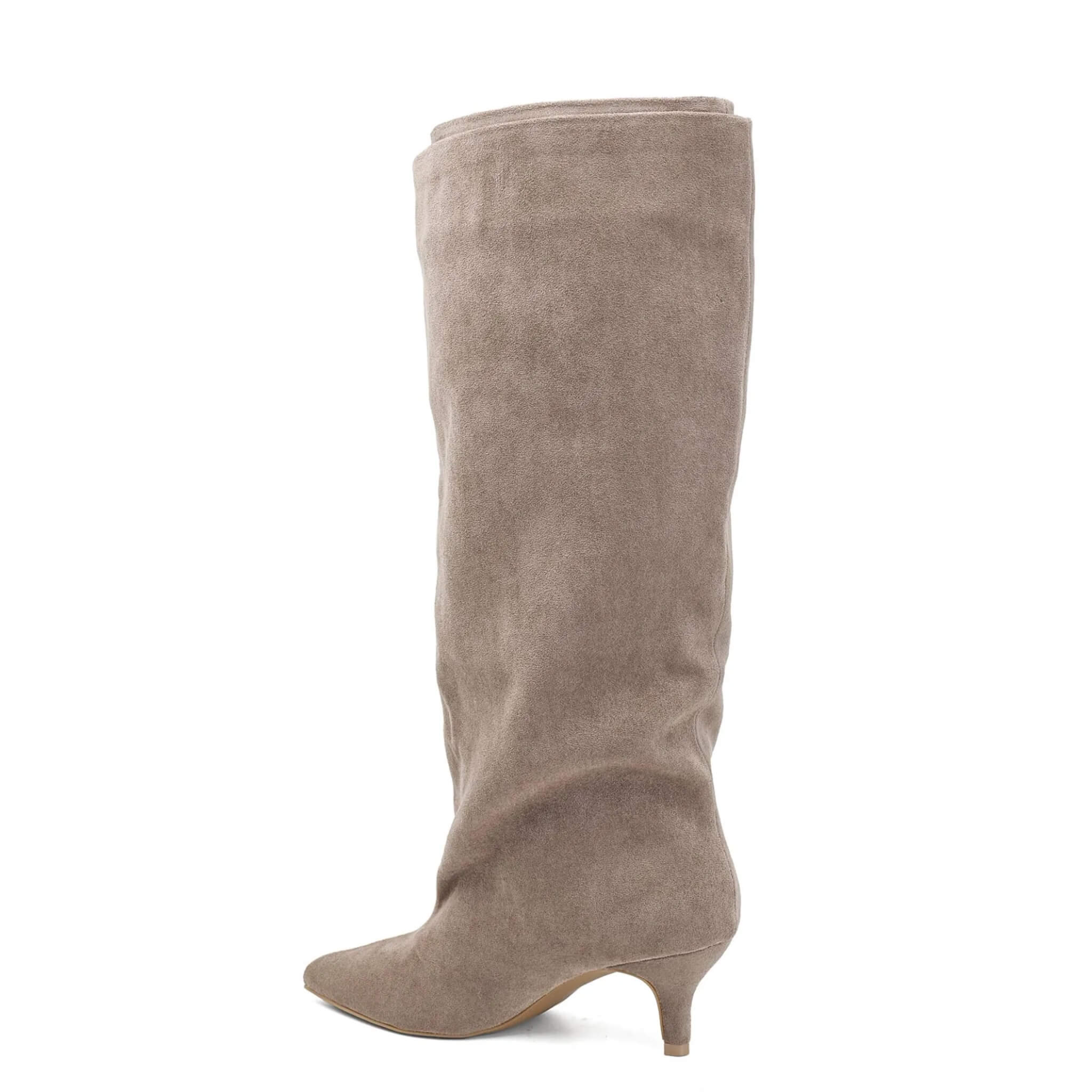 Emma Boots By Olivia - Beige
