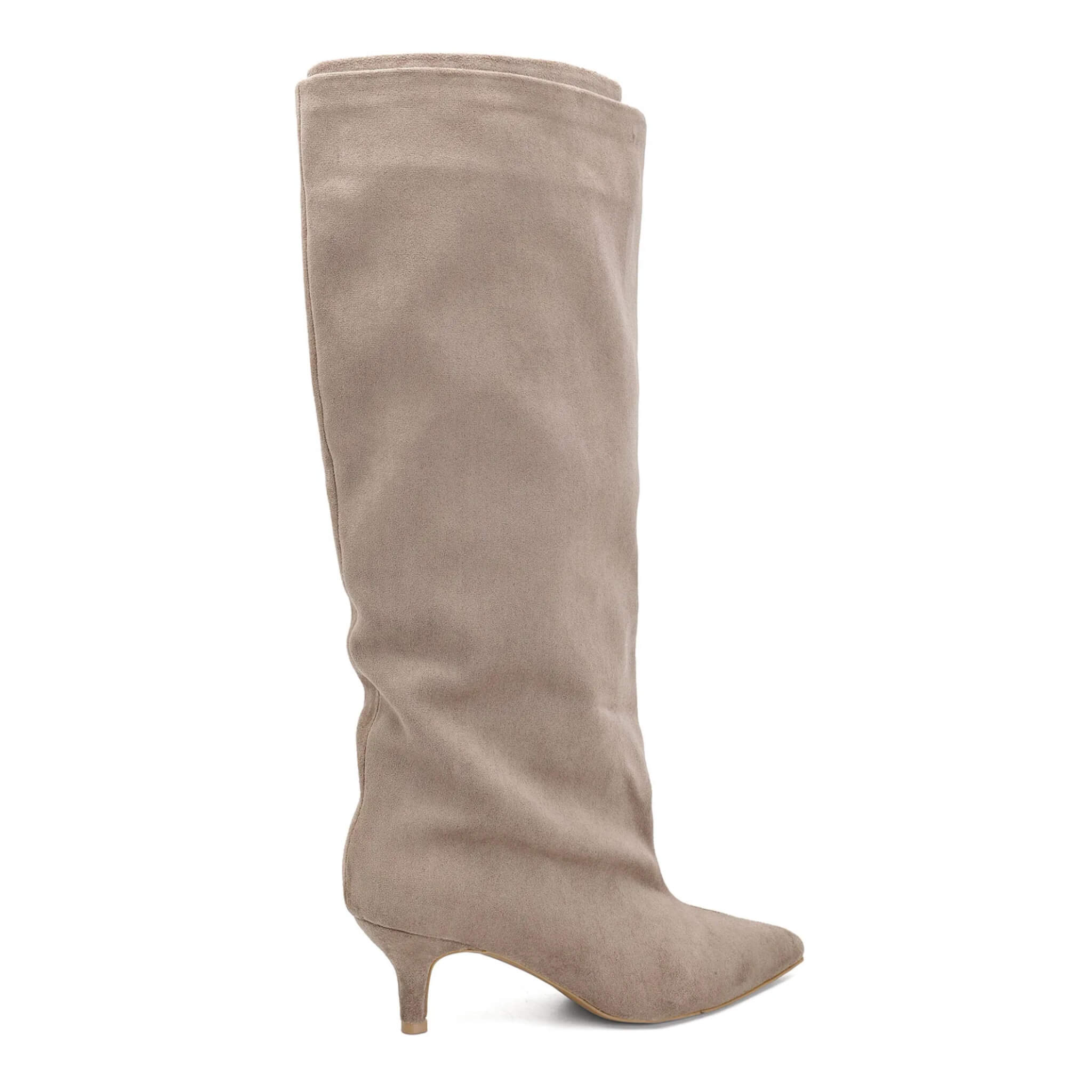 Emma Boots By Olivia - Beige