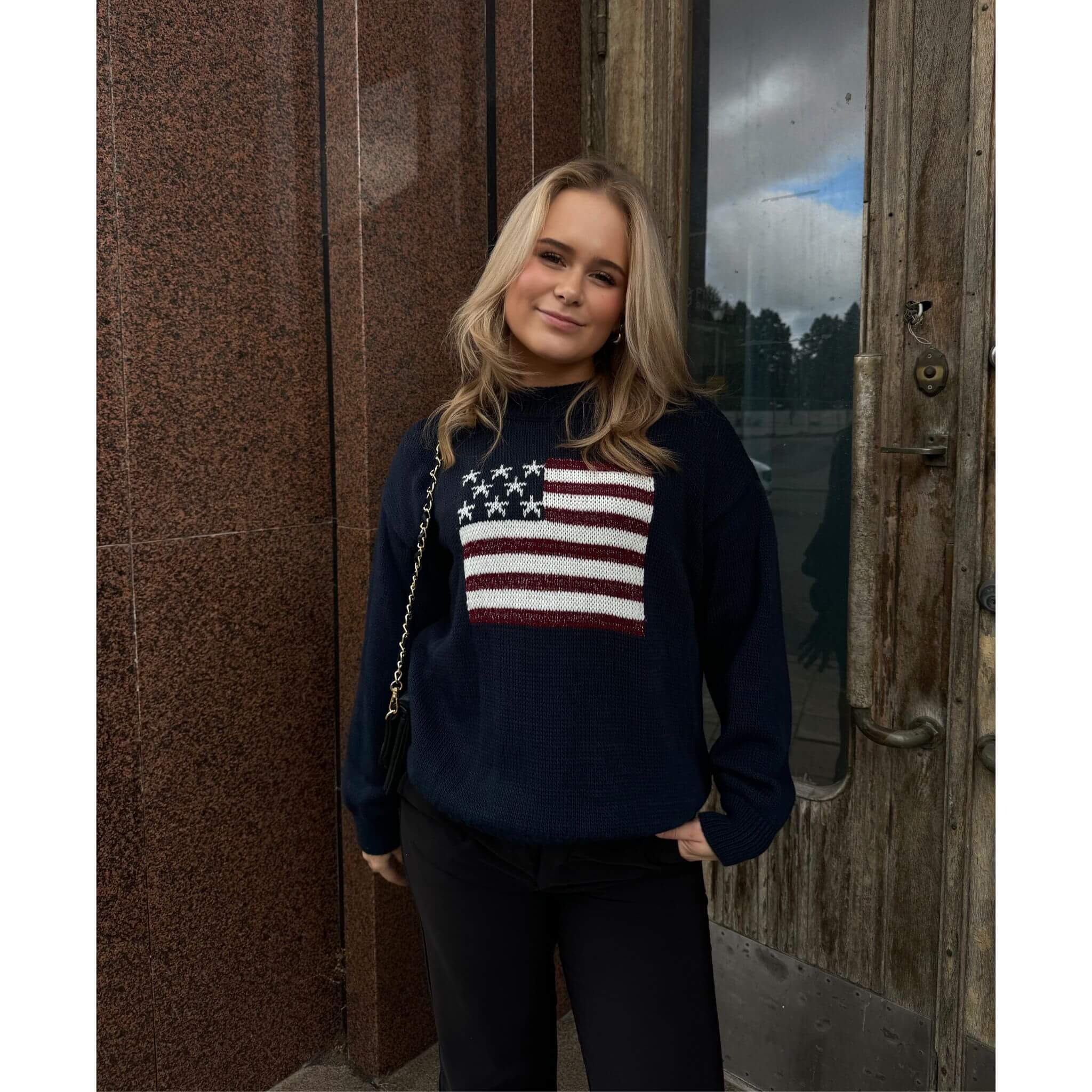 USA Sweater By Olivia