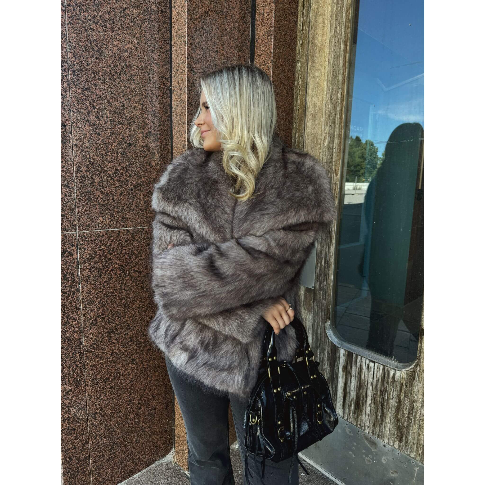 Silvia Jacket By Olivia - Brown