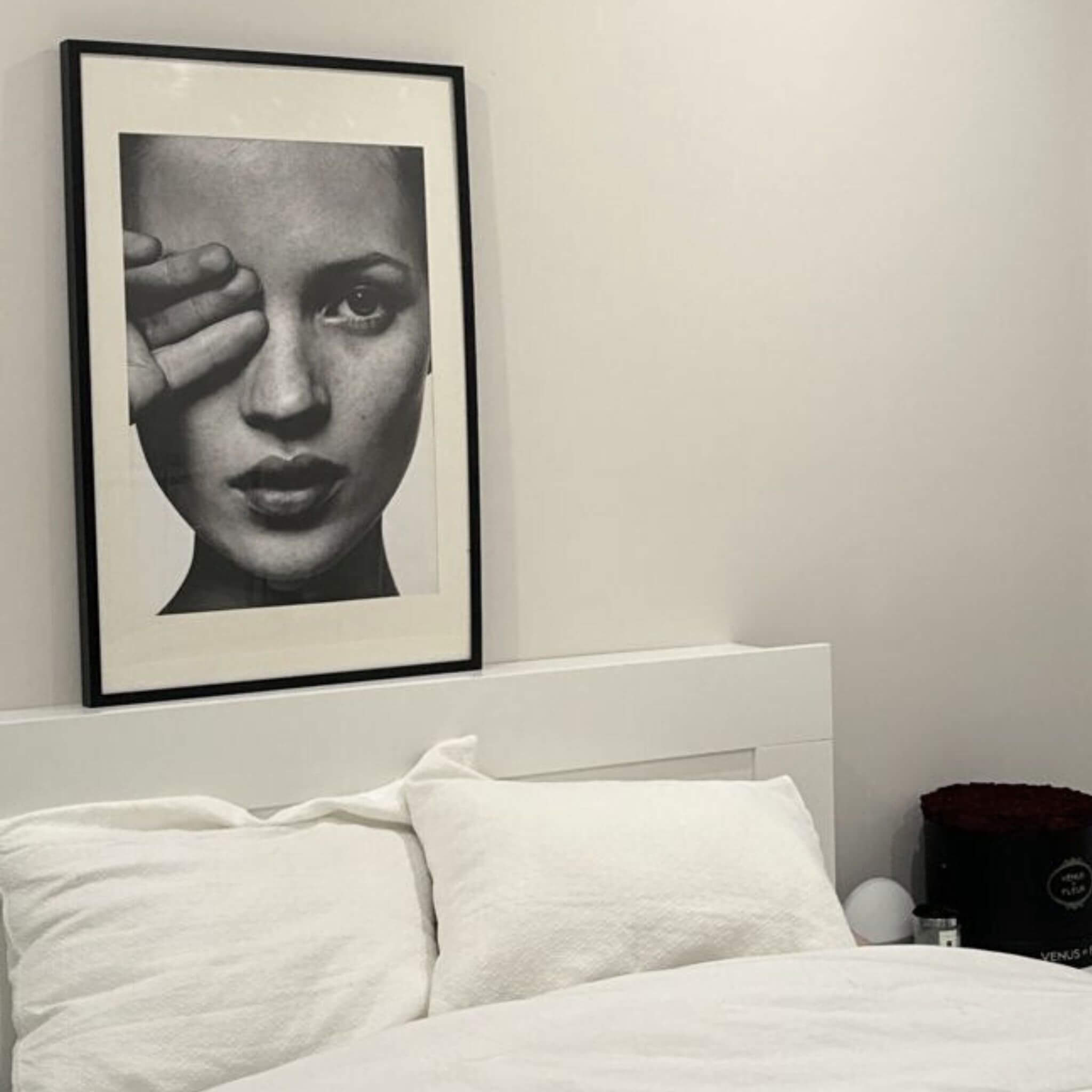 Kate Moss eye Poster - By Olivia