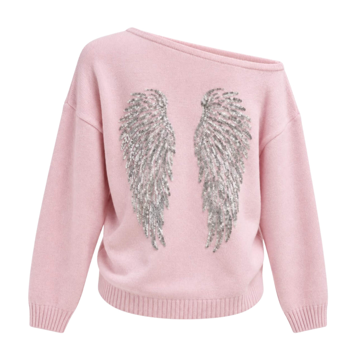 Angel wing sweater