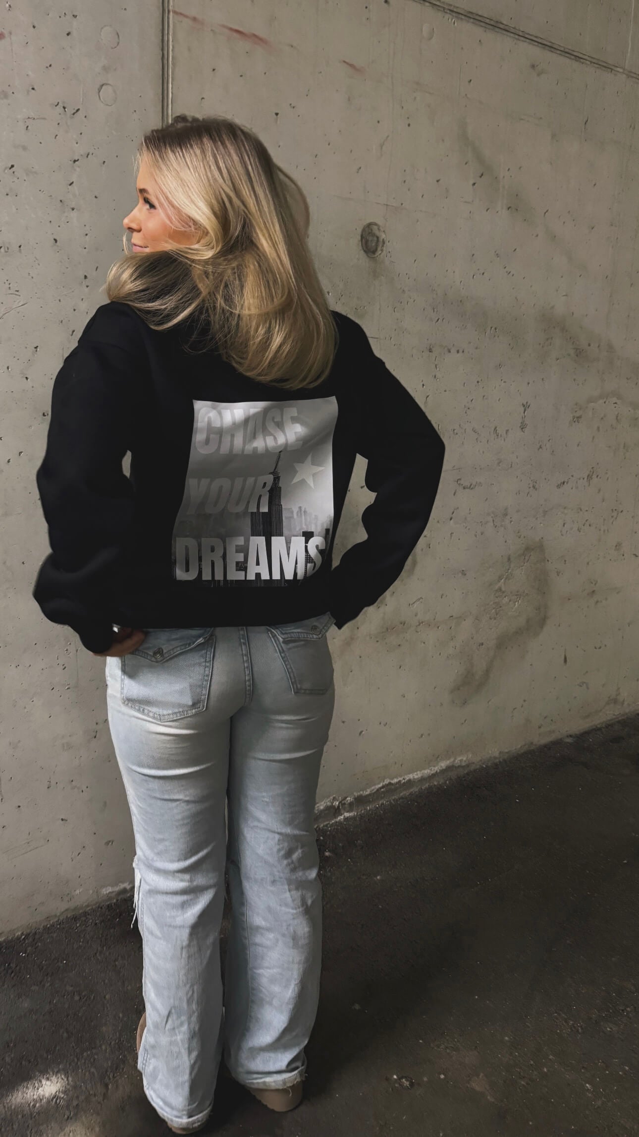Chase Your Dreams Oversized Hoodie By Olivia