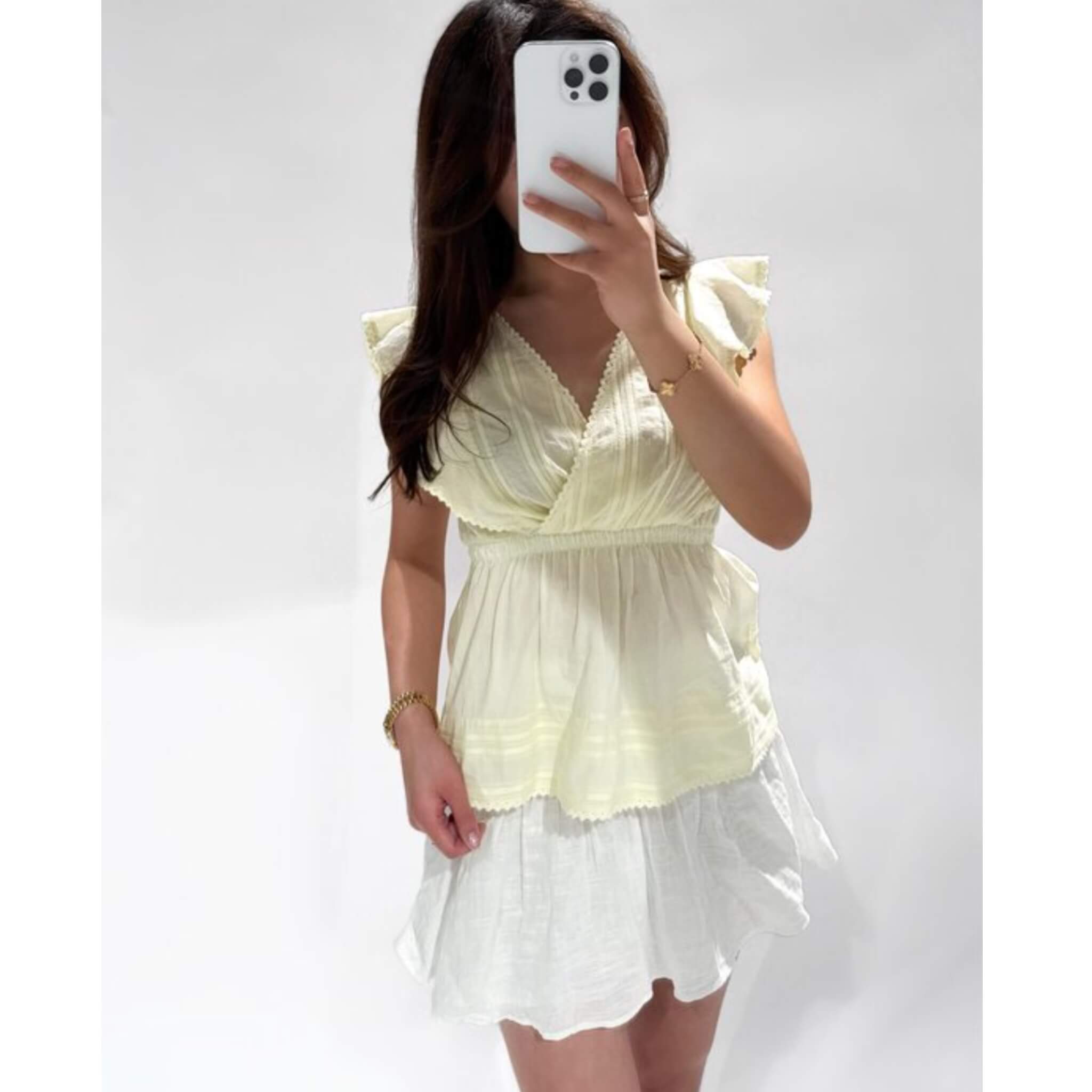 Solveig Top By Olivia