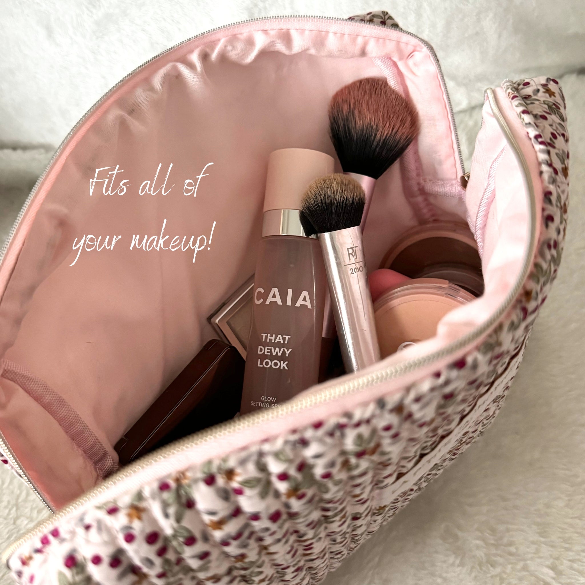 Cherries Makeup Bag