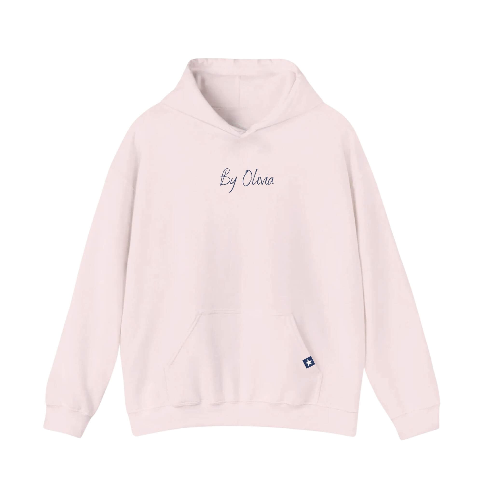 Angel Hoodie By Olivia - Pink