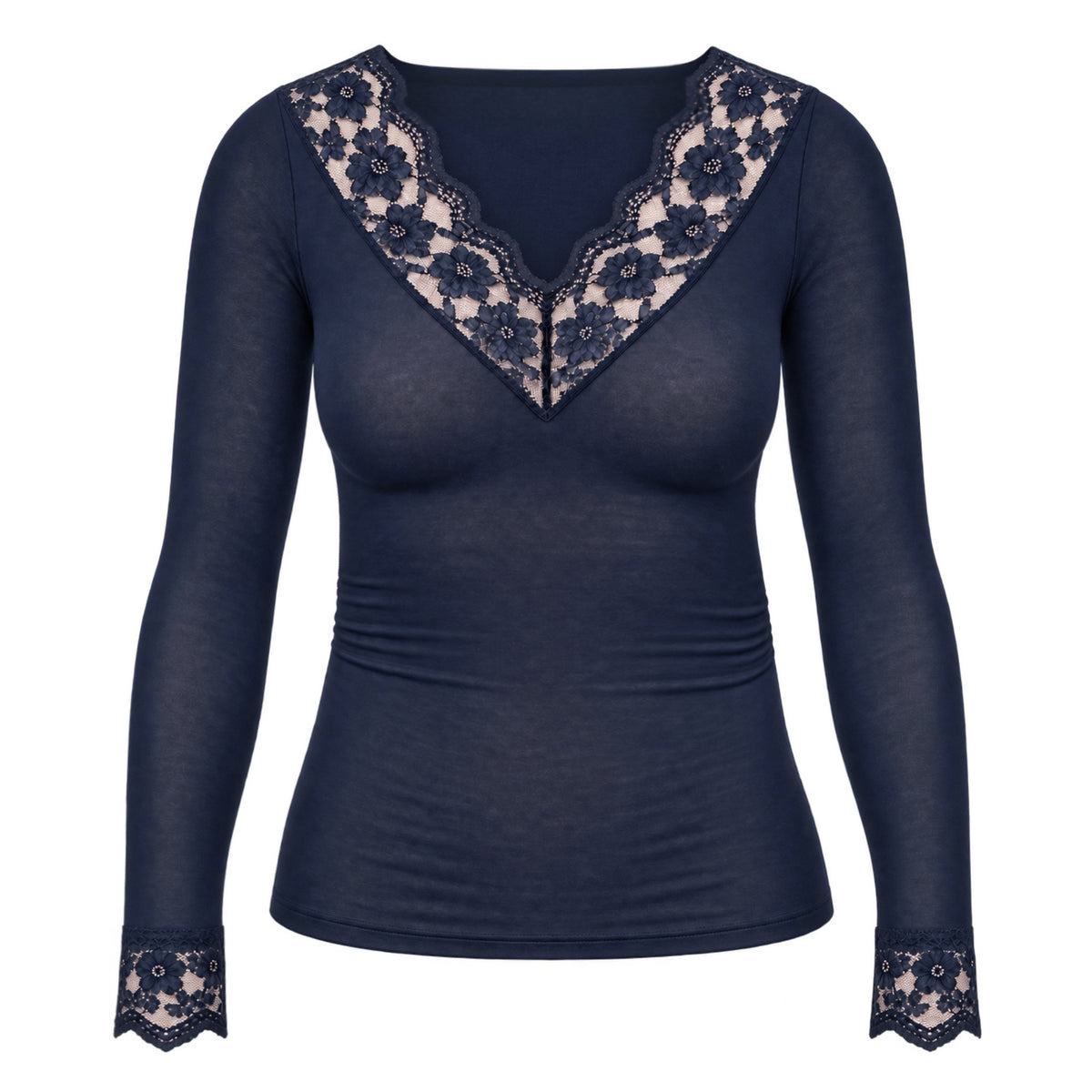 Ellie lace cashmere top By Olivia