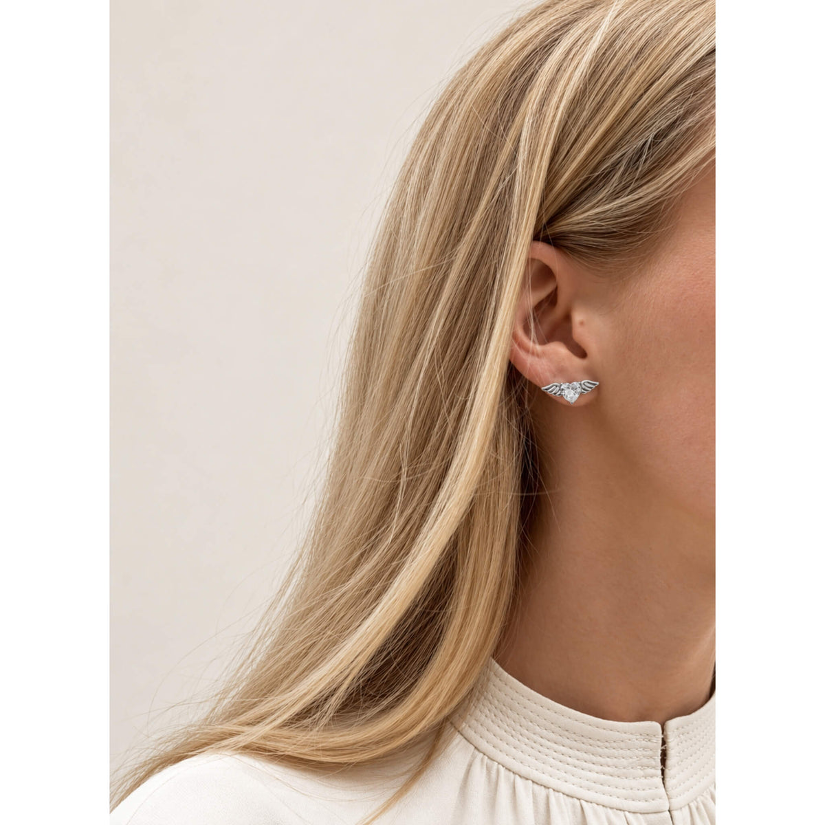 Angel heart earrings By Olivia