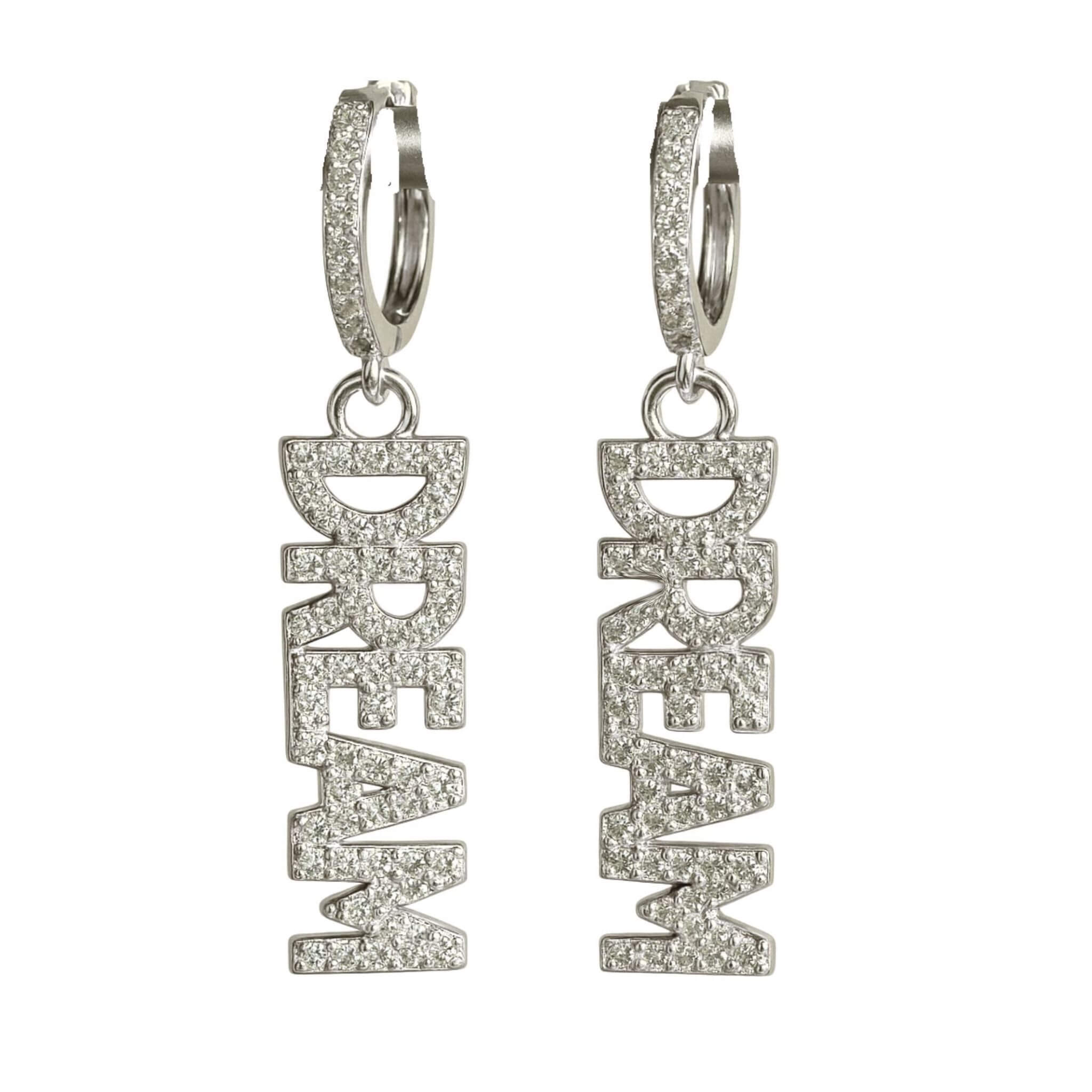 Dream Earrings By Olivia - Silver
