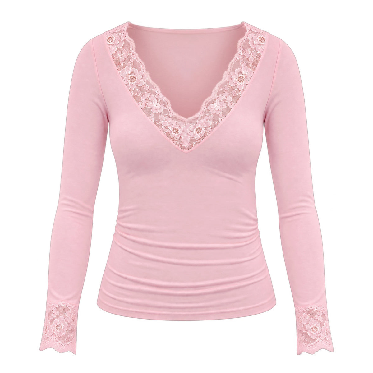Ellie lace cashmere top By Olivia