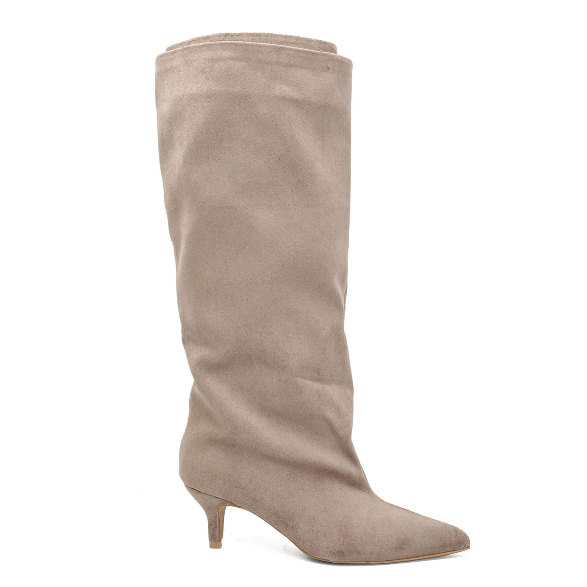 Emma Boots By Olivia - Beige