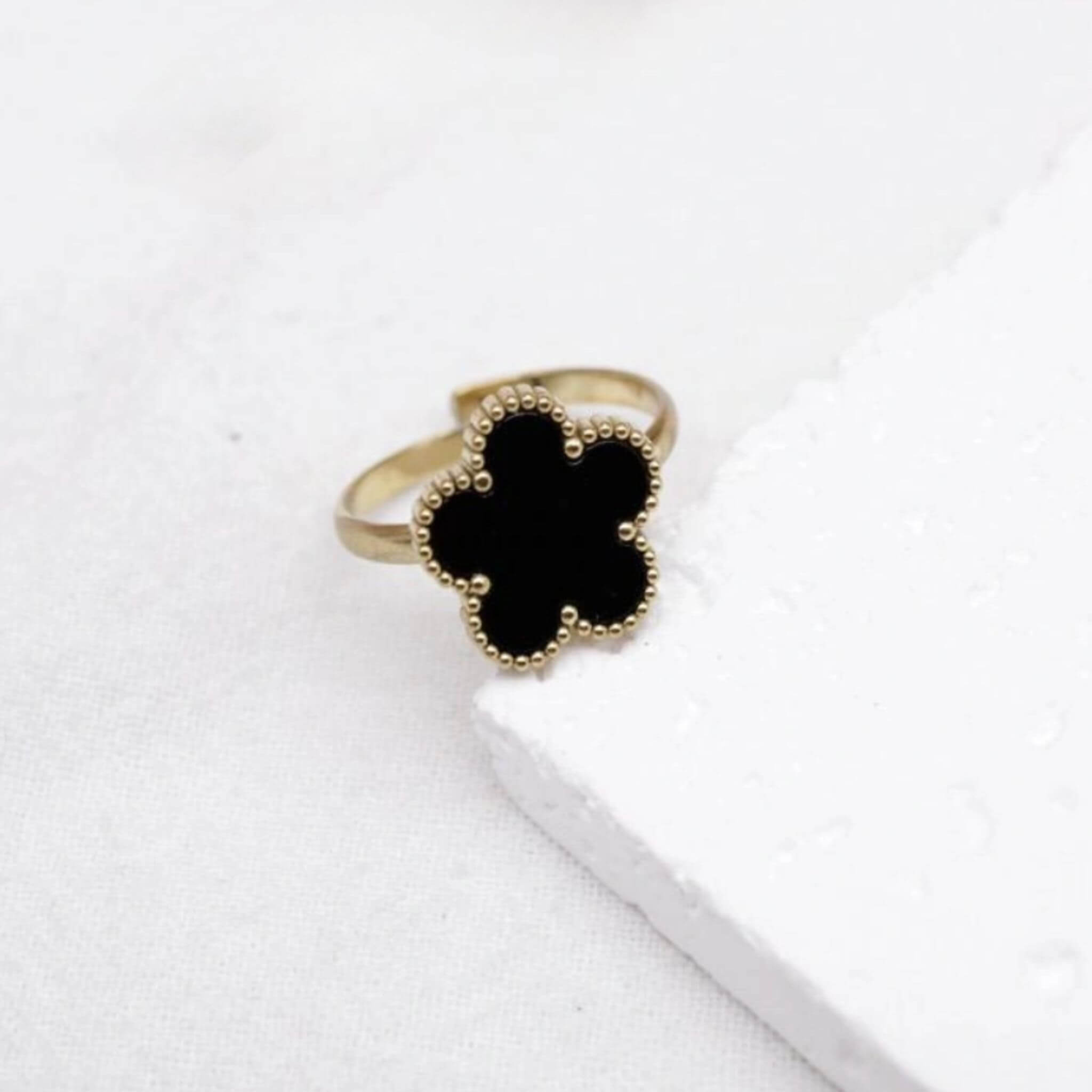 Gold Fina Ring By Olivia