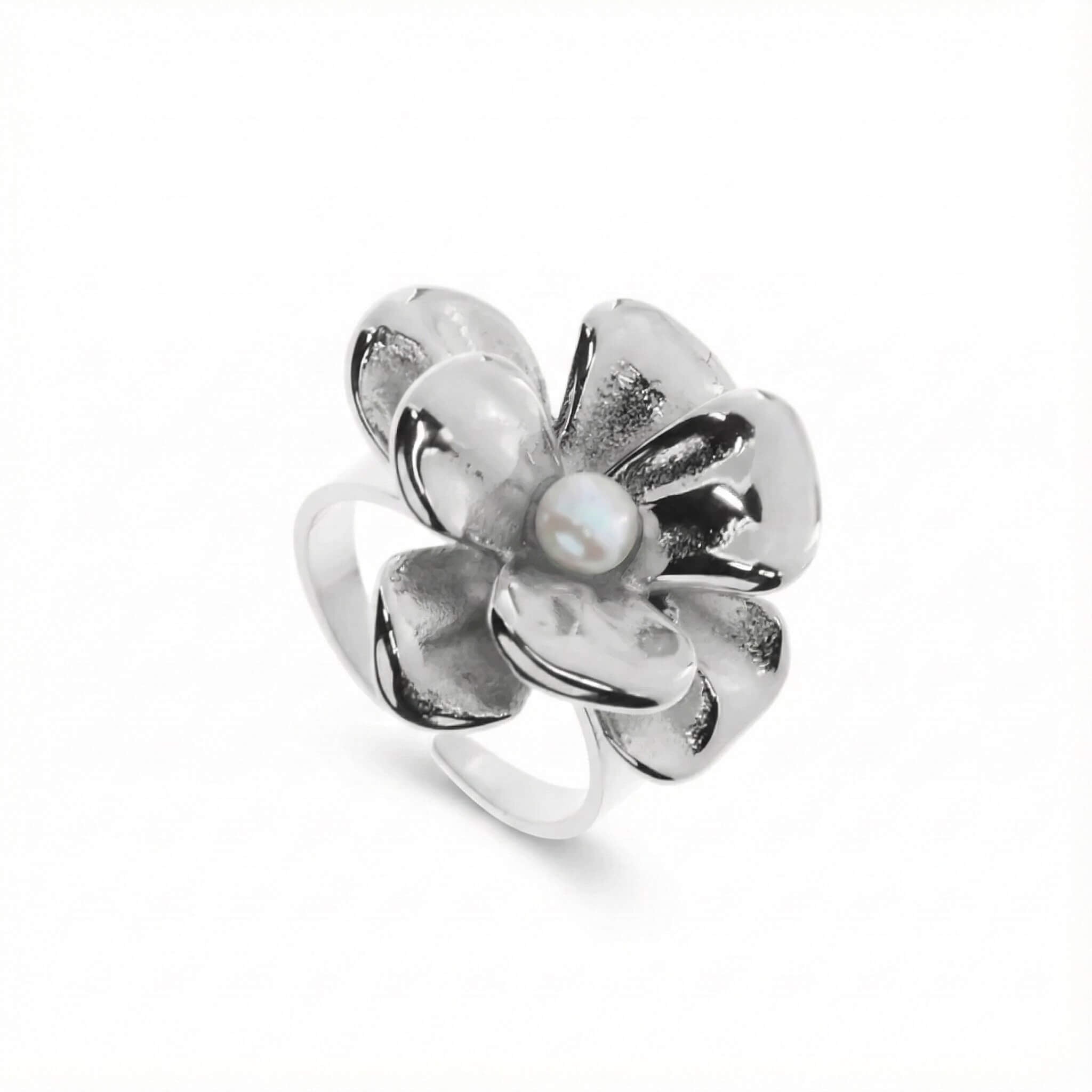 Lilje Ring Silver By Olivia