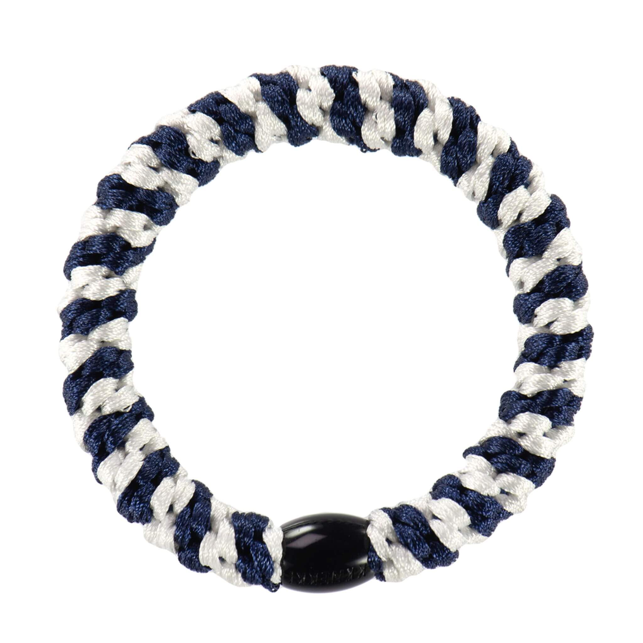 KKNEKKI White-navy Stripe