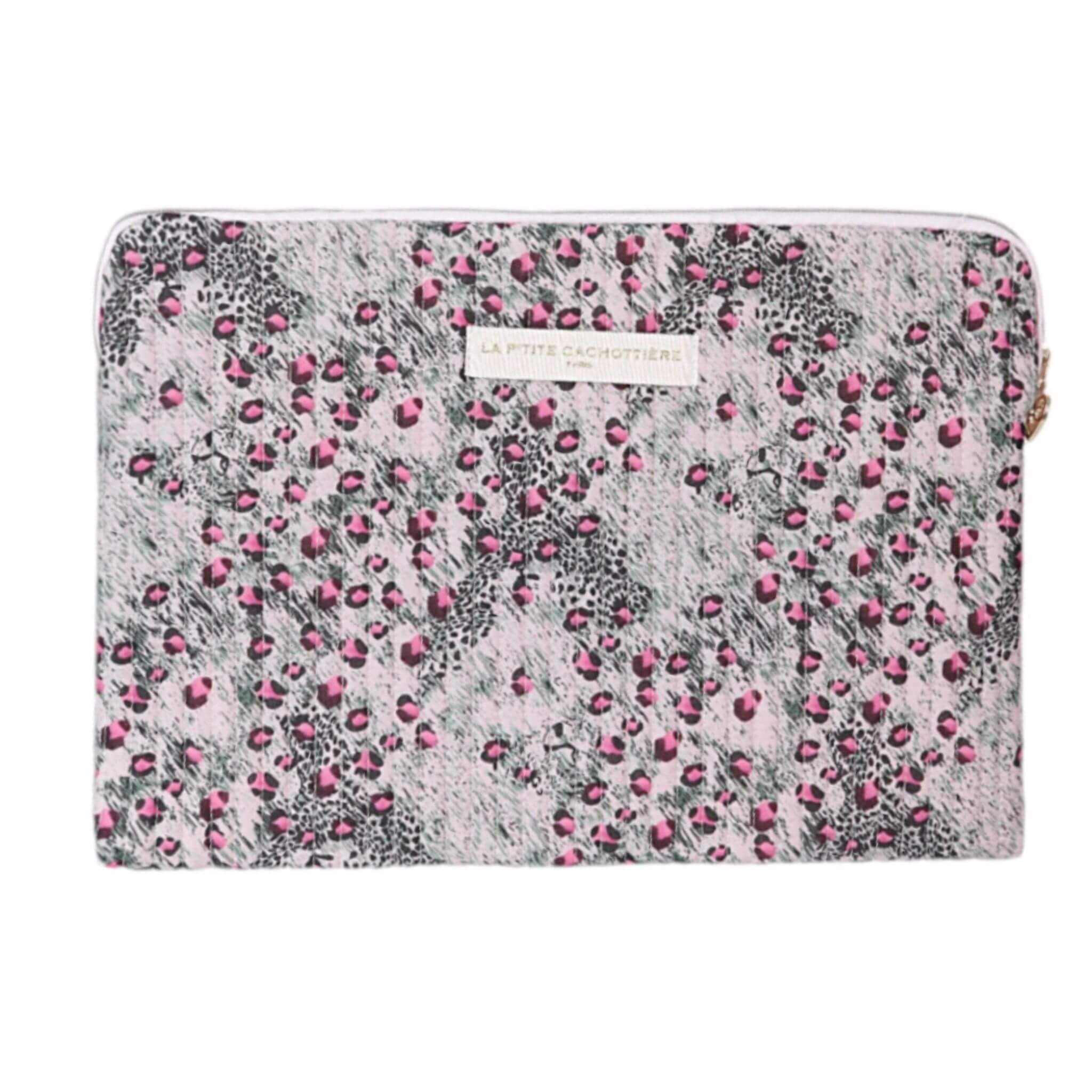 Leopard laptop case By Olivia