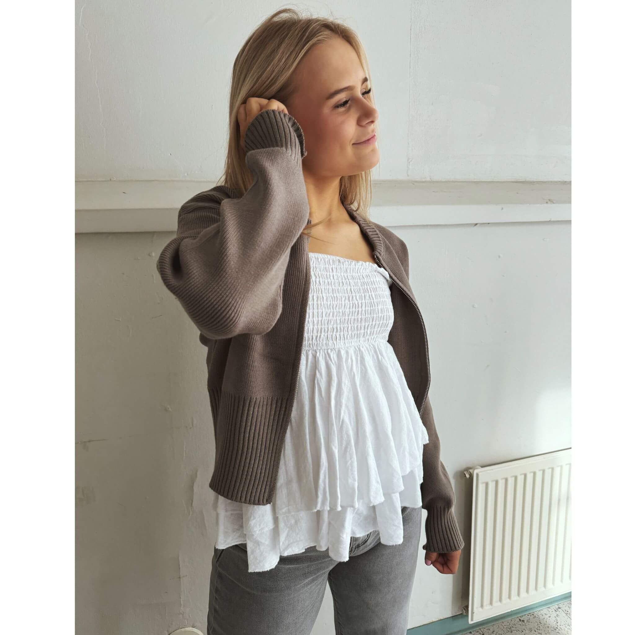 Leyla jacket By Olivia
