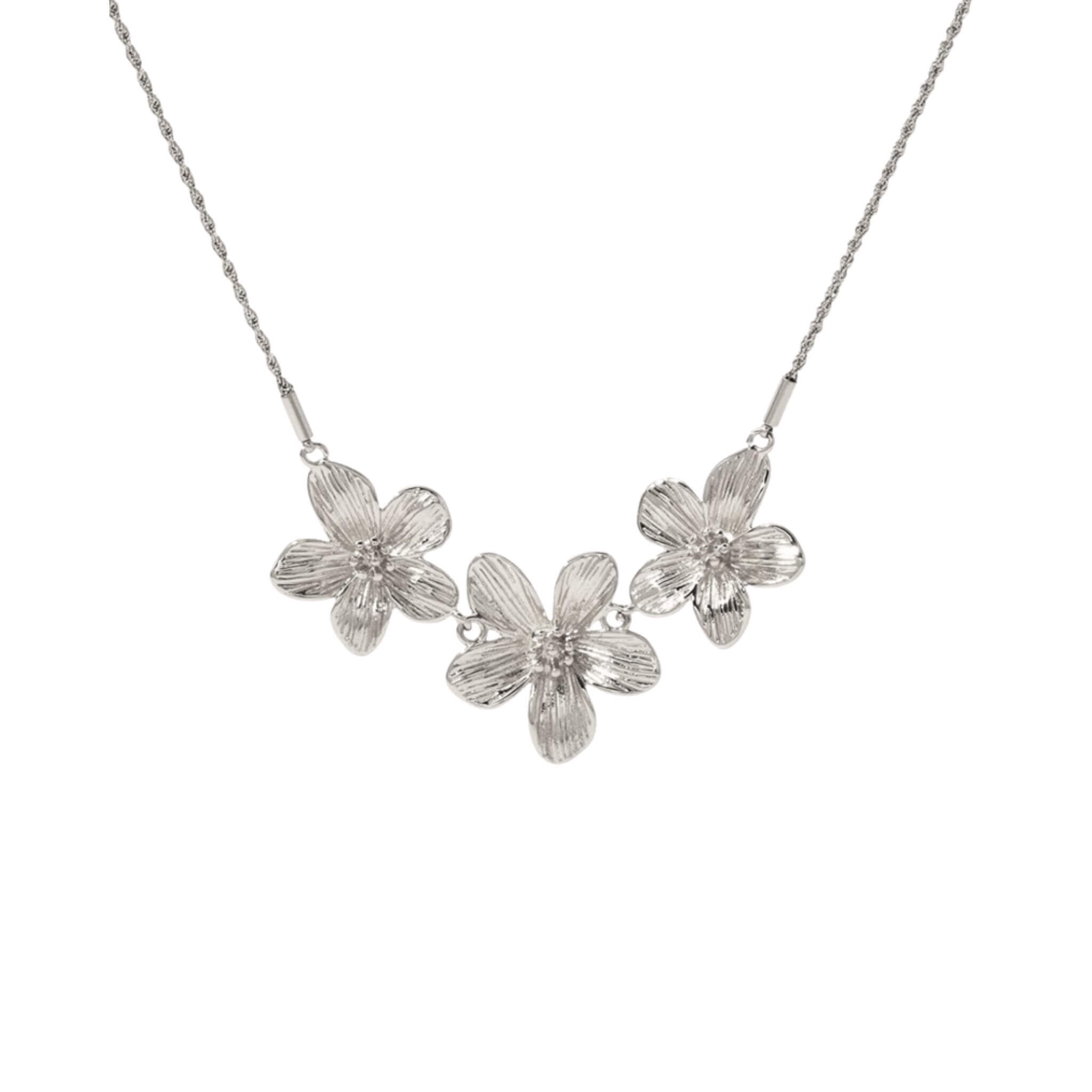 Lilian Necklace By Olivia - Silver