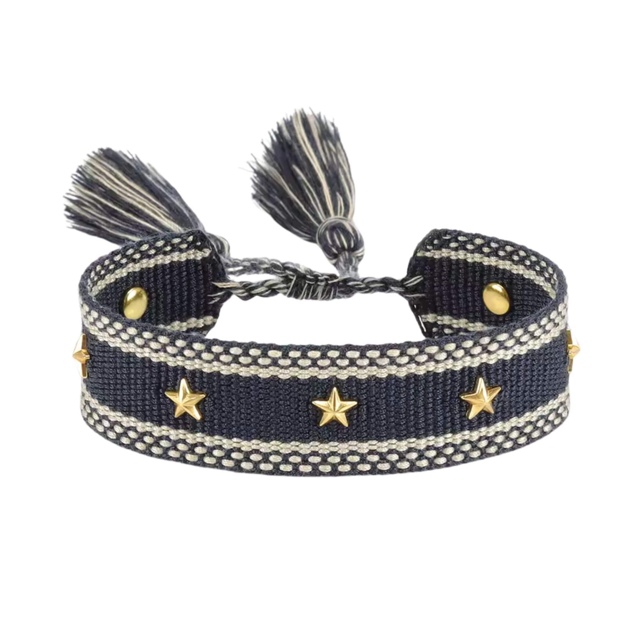 Stockholm bracelet Navy - By Olivia