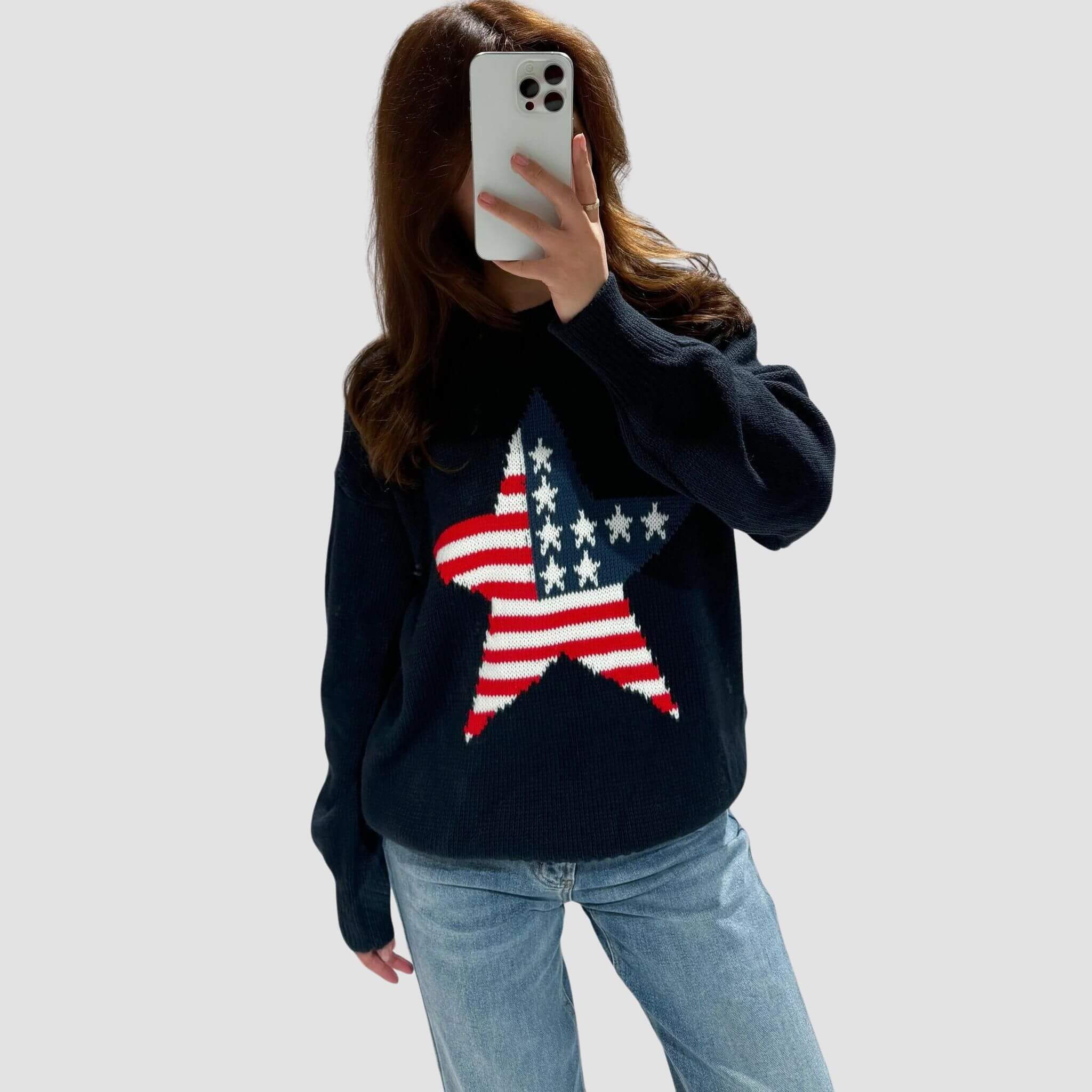 USA Star Sweater