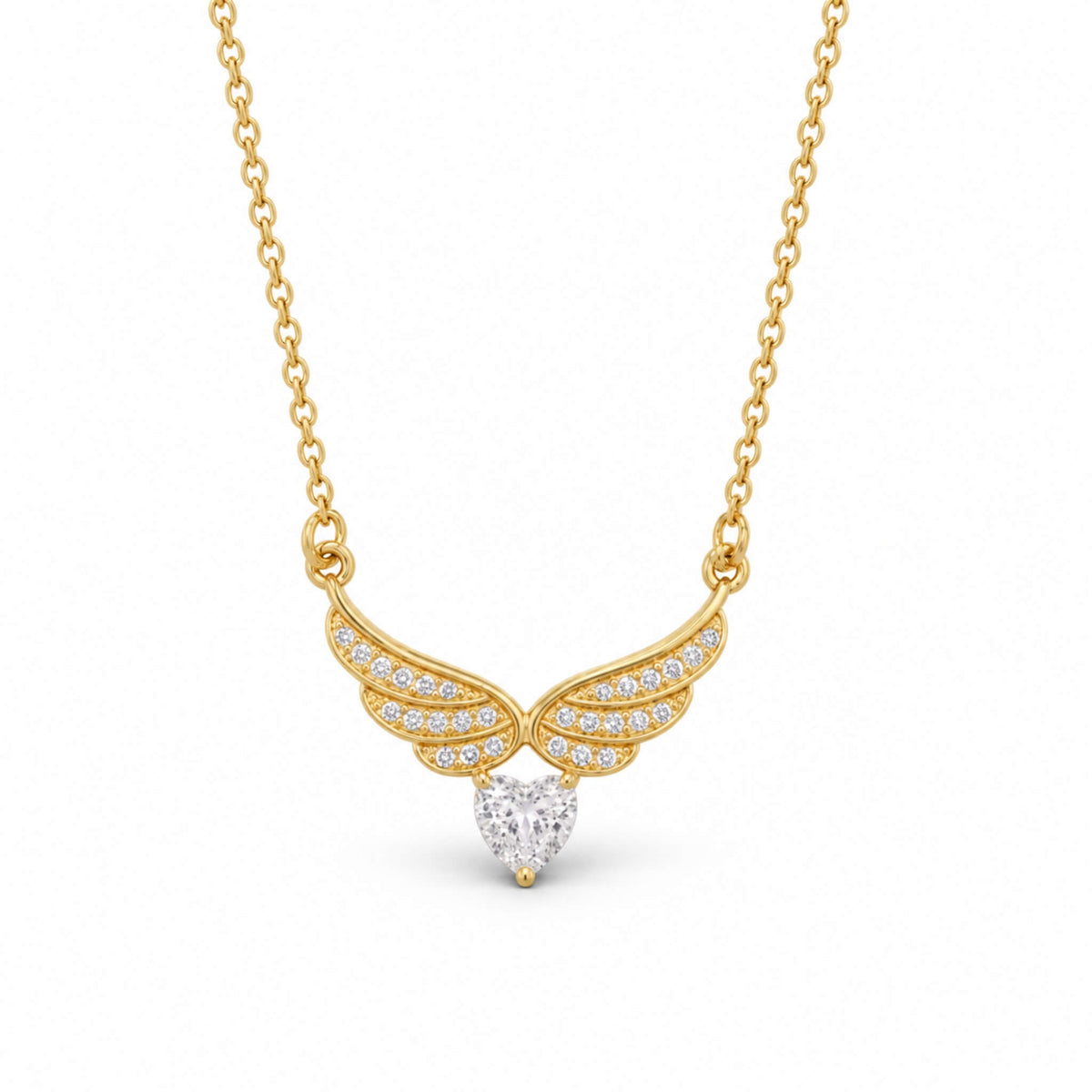 Angel Heart Necklace By Olivia
