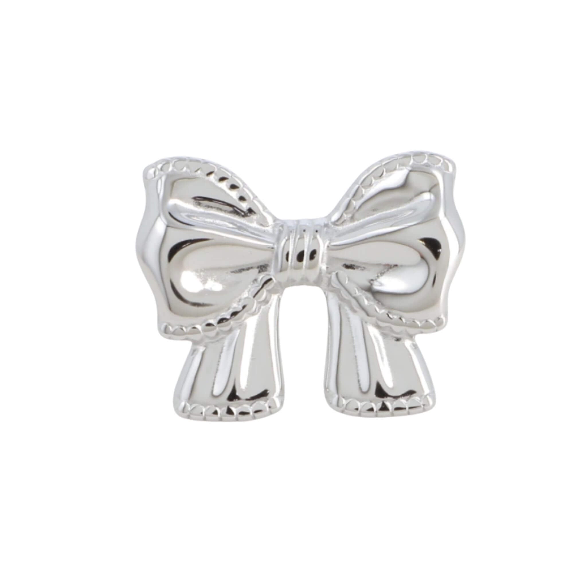 Bow ring By Olivia - Silver