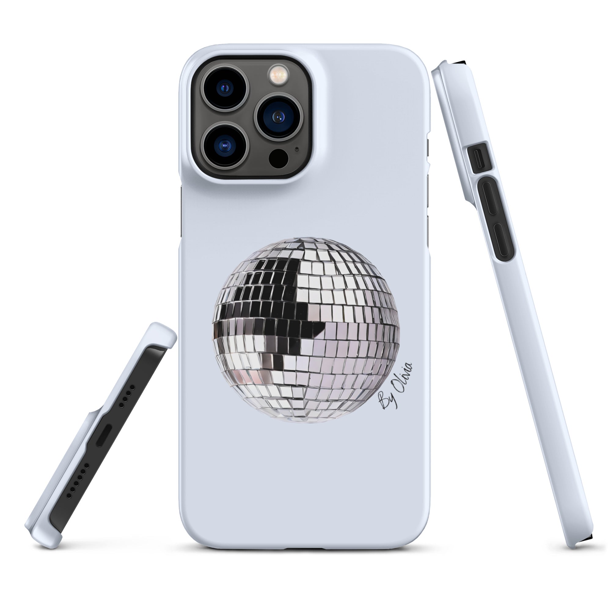 Light Blue Disco case for iPhone®