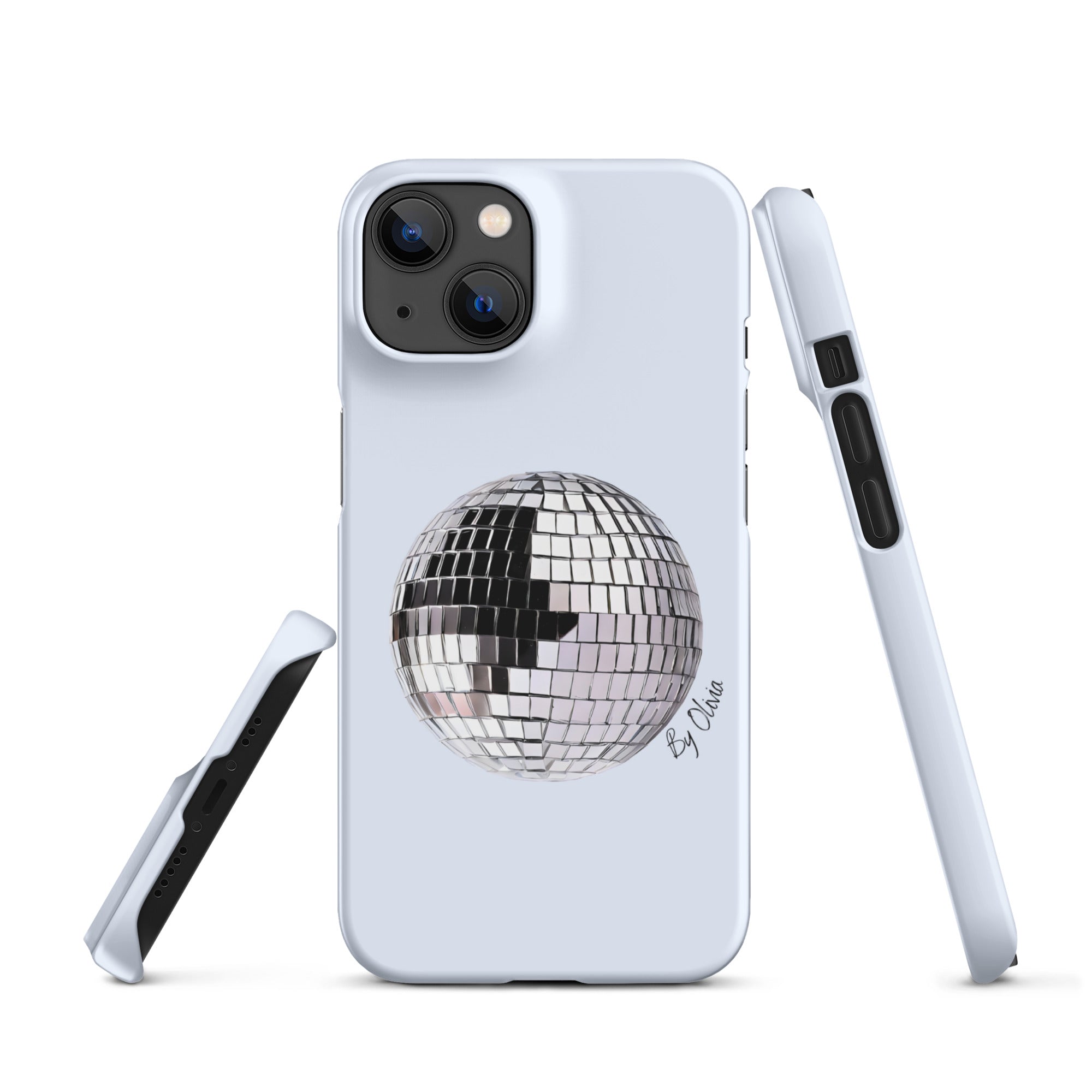 Light Blue Disco case for iPhone®